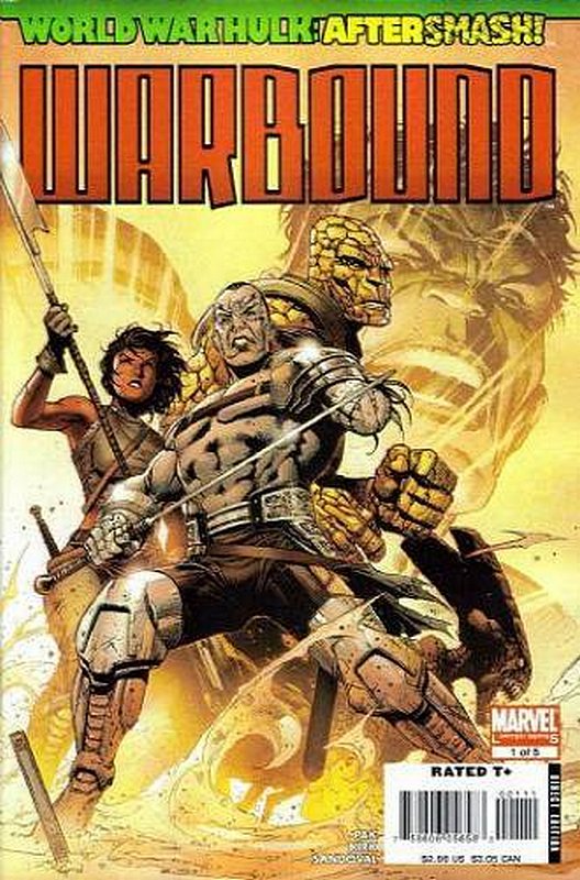 Cover of World War Hulk: Warbound (2008 Ltd) #1. One of 250,000 Vintage American Comics on sale from Krypton!