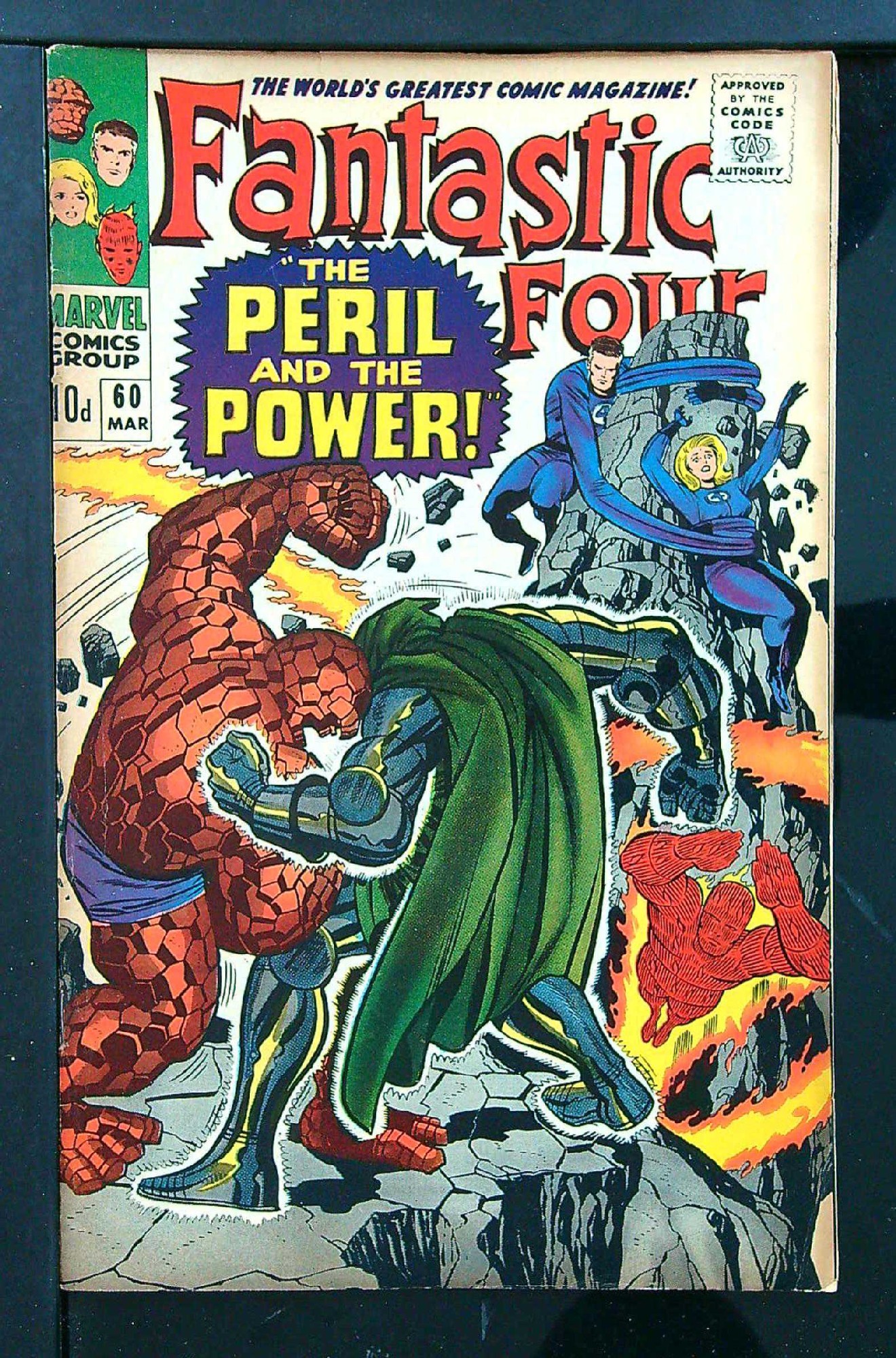 Cover of Fantastic Four (Vol 1) #60. One of 250,000 Vintage American Comics on sale from Krypton!
