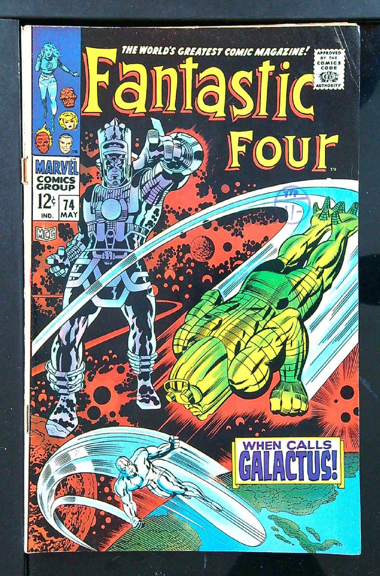Cover of Fantastic Four (Vol 1) #74. One of 250,000 Vintage American Comics on sale from Krypton!