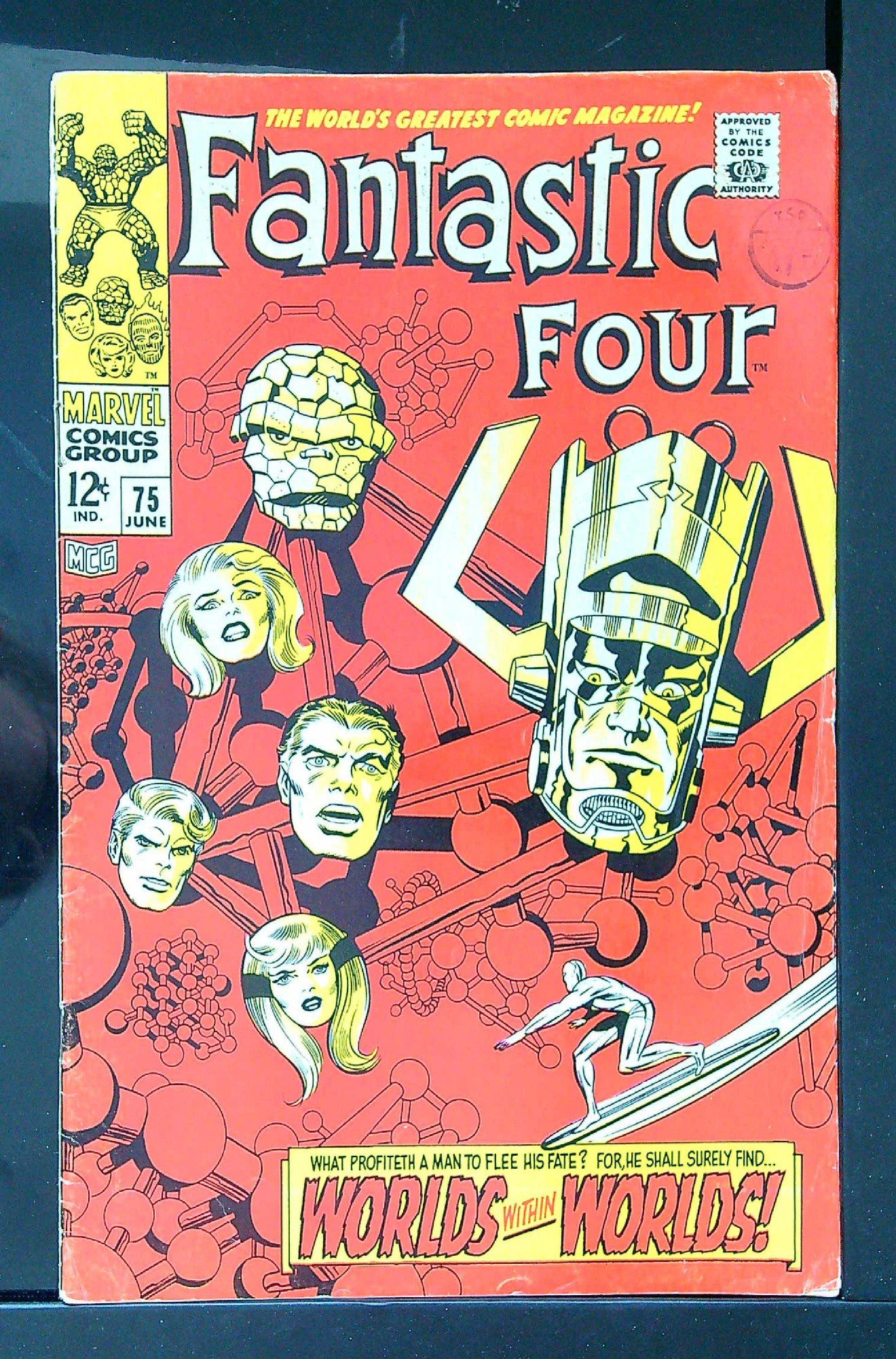 Cover of Fantastic Four (Vol 1) #75. One of 250,000 Vintage American Comics on sale from Krypton!