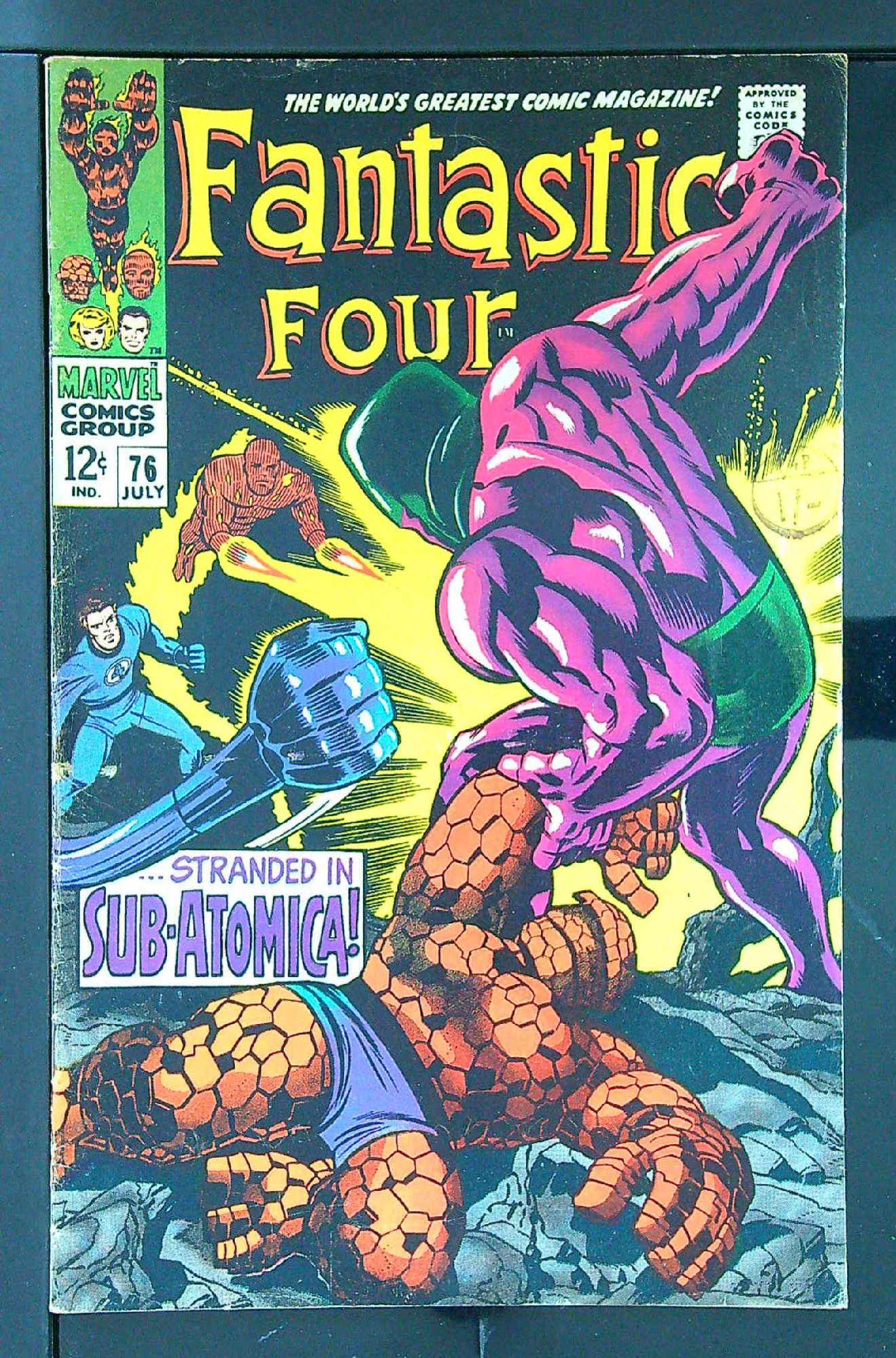 Cover of Fantastic Four (Vol 1) #76. One of 250,000 Vintage American Comics on sale from Krypton!