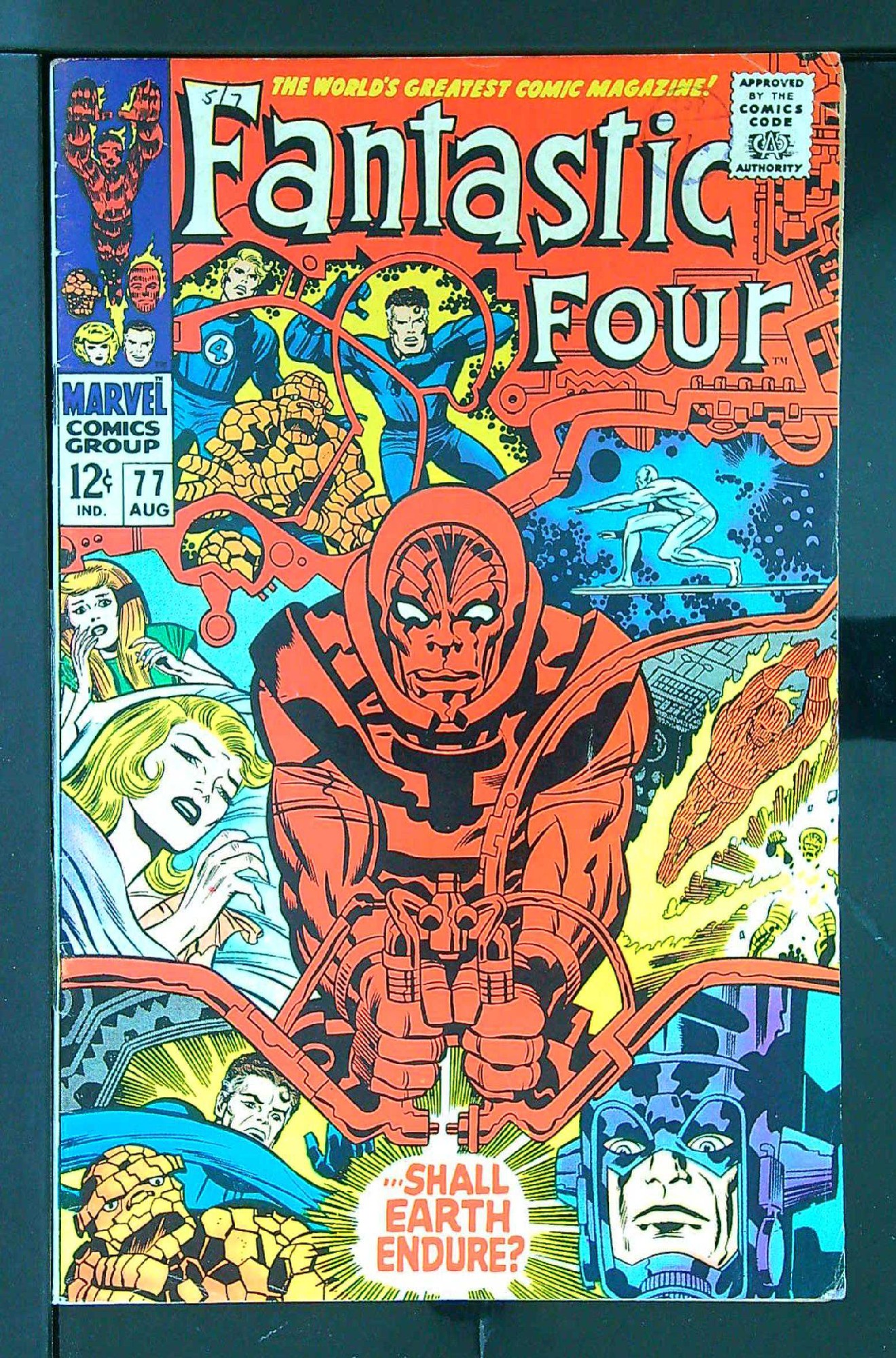 Cover of Fantastic Four (Vol 1) #77. One of 250,000 Vintage American Comics on sale from Krypton!