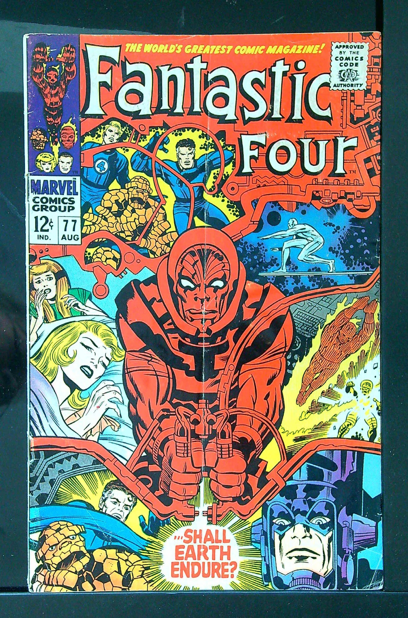 Cover of Fantastic Four (Vol 1) #77. One of 250,000 Vintage American Comics on sale from Krypton!