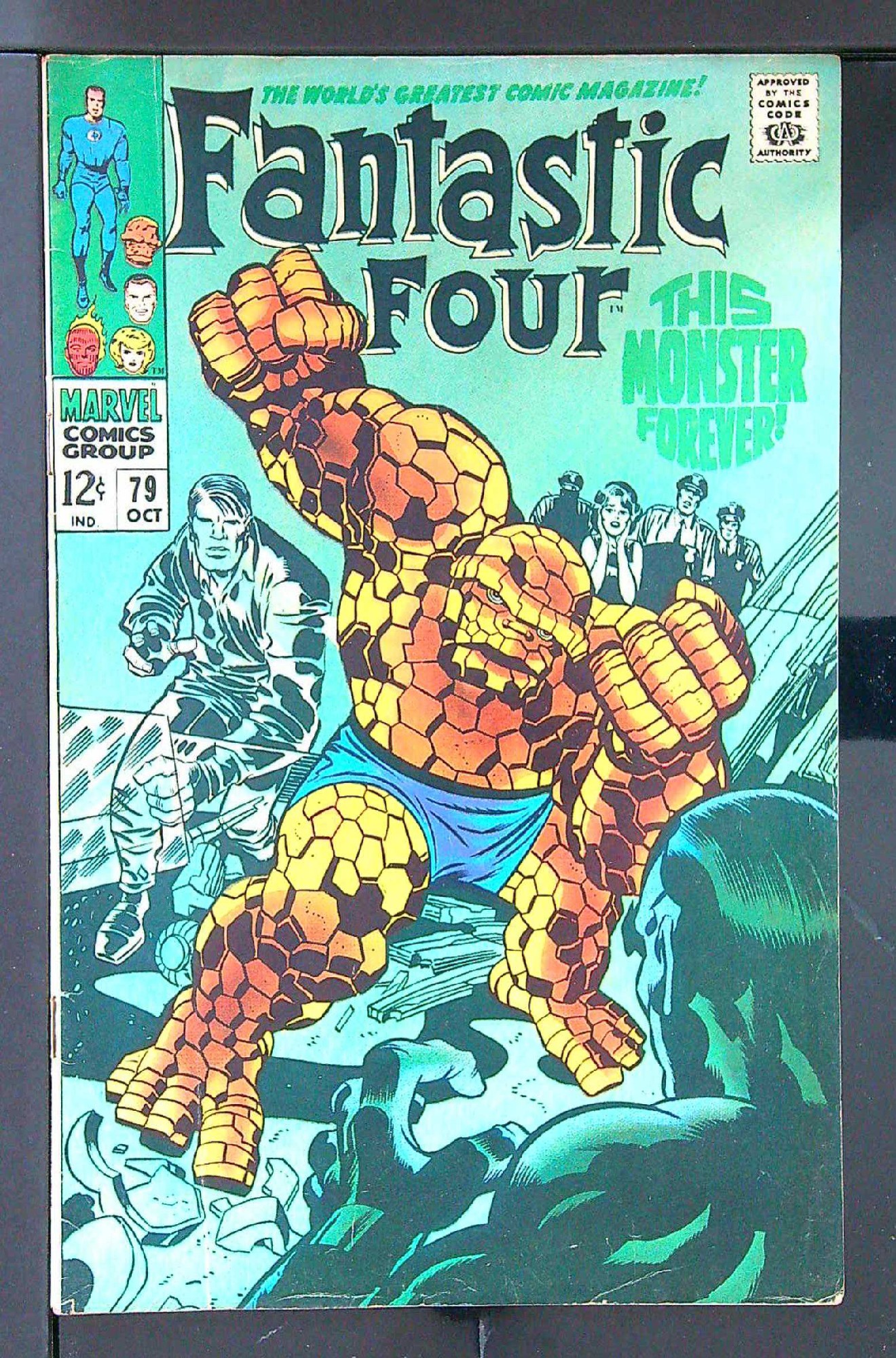 Cover of Fantastic Four (Vol 1) #79. One of 250,000 Vintage American Comics on sale from Krypton!