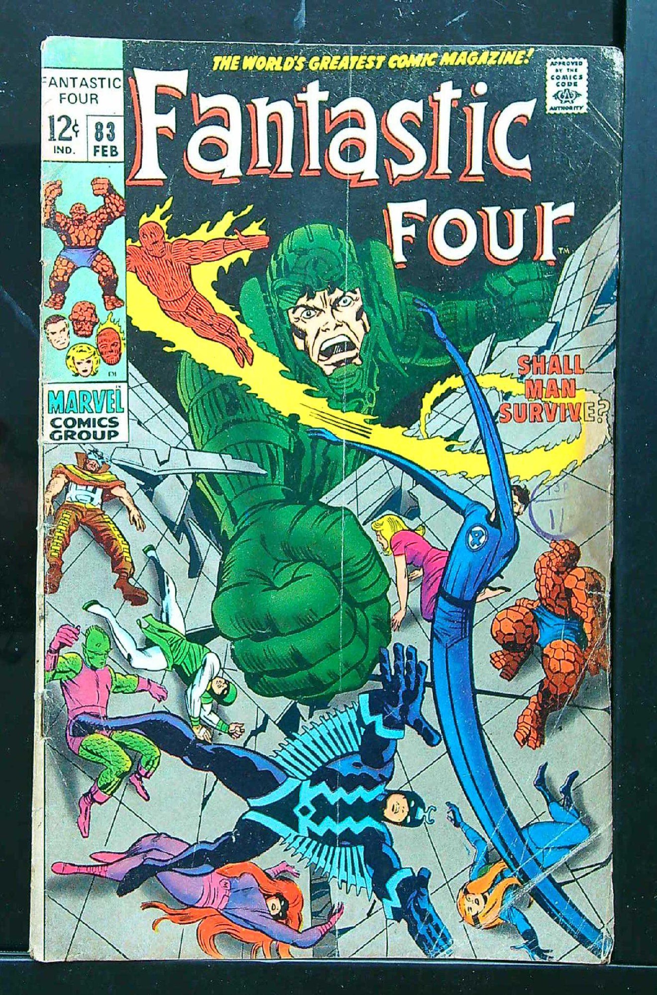 Cover of Fantastic Four (Vol 1) #83. One of 250,000 Vintage American Comics on sale from Krypton!