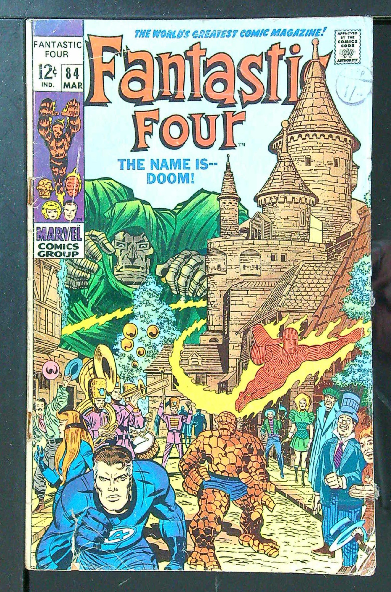 Cover of Fantastic Four (Vol 1) #84. One of 250,000 Vintage American Comics on sale from Krypton!