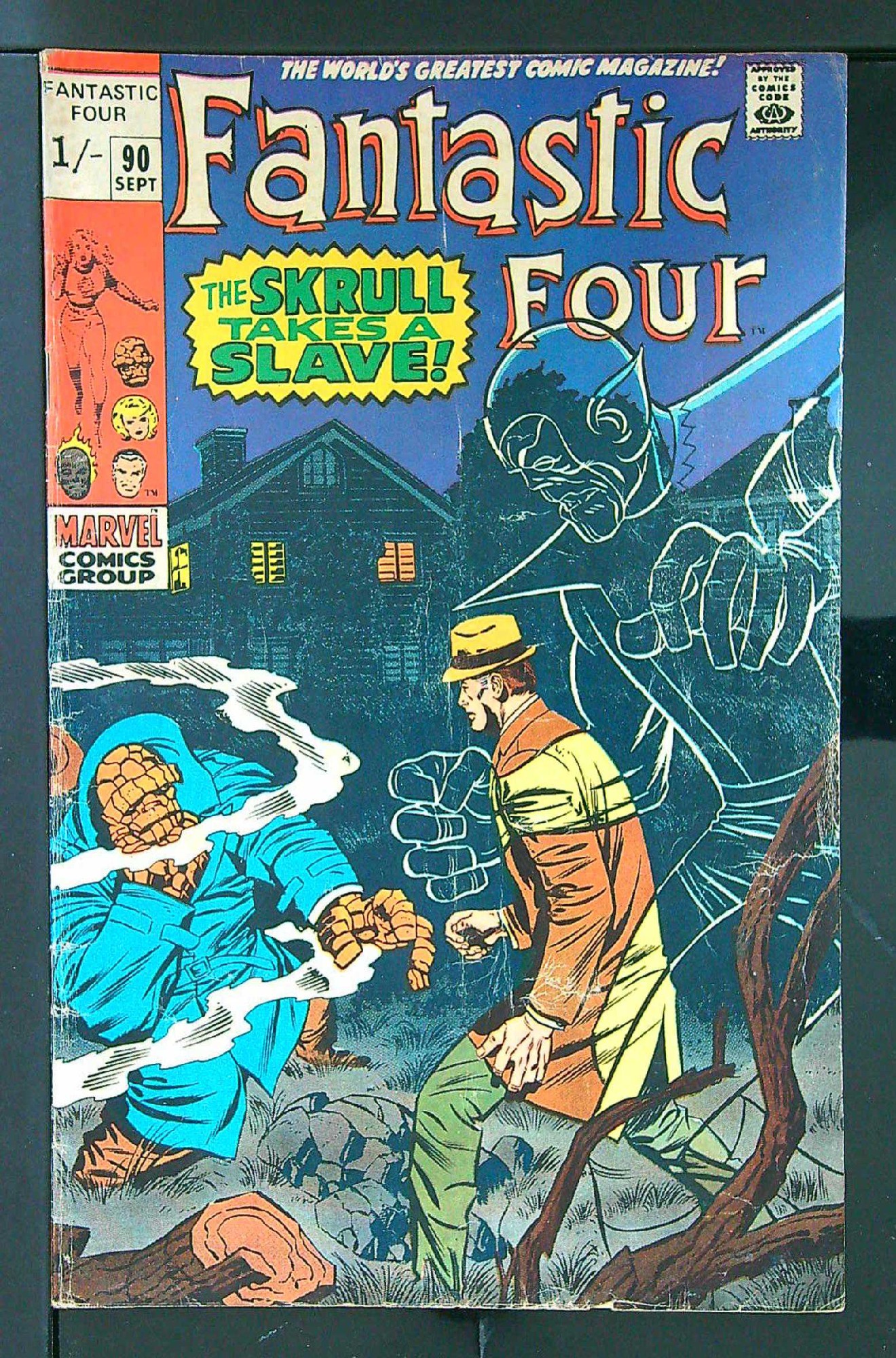 Cover of Fantastic Four (Vol 1) #90. One of 250,000 Vintage American Comics on sale from Krypton!
