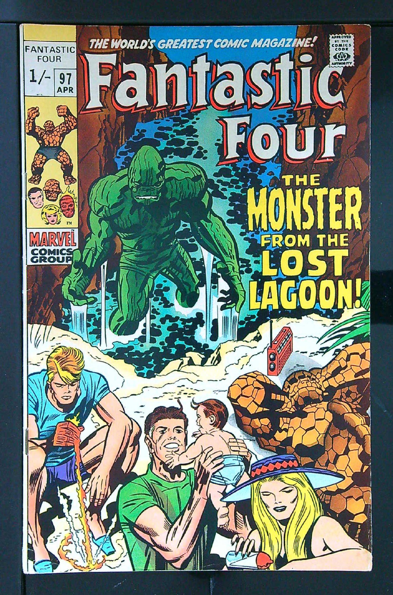 Cover of Fantastic Four (Vol 1) #97. One of 250,000 Vintage American Comics on sale from Krypton!