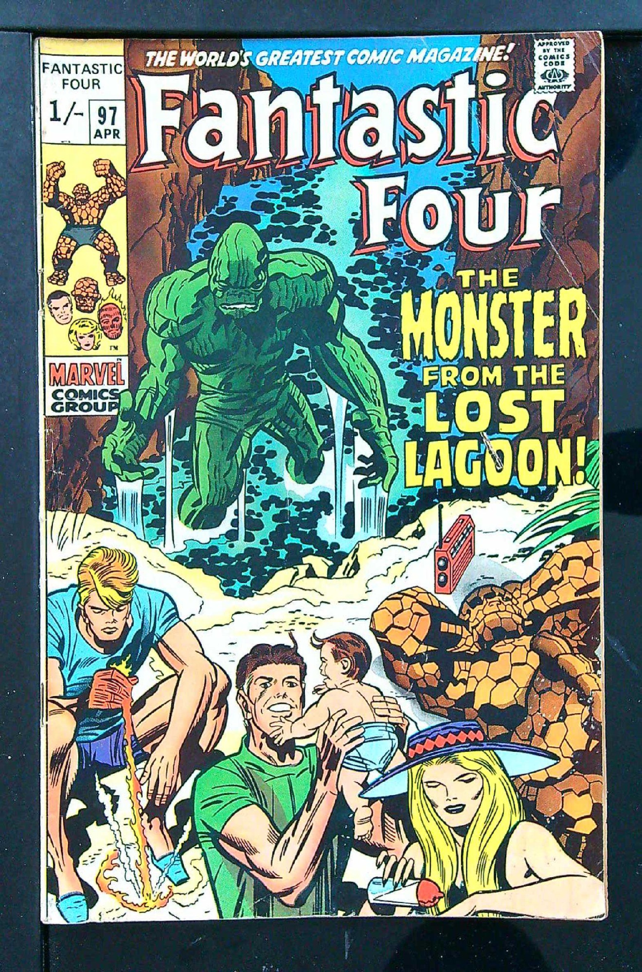 Cover of Fantastic Four (Vol 1) #97. One of 250,000 Vintage American Comics on sale from Krypton!