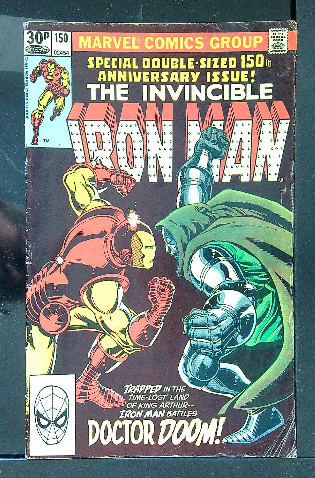 Cover of Iron Man (Vol 1) #150. One of 250,000 Vintage American Comics on sale from Krypton!