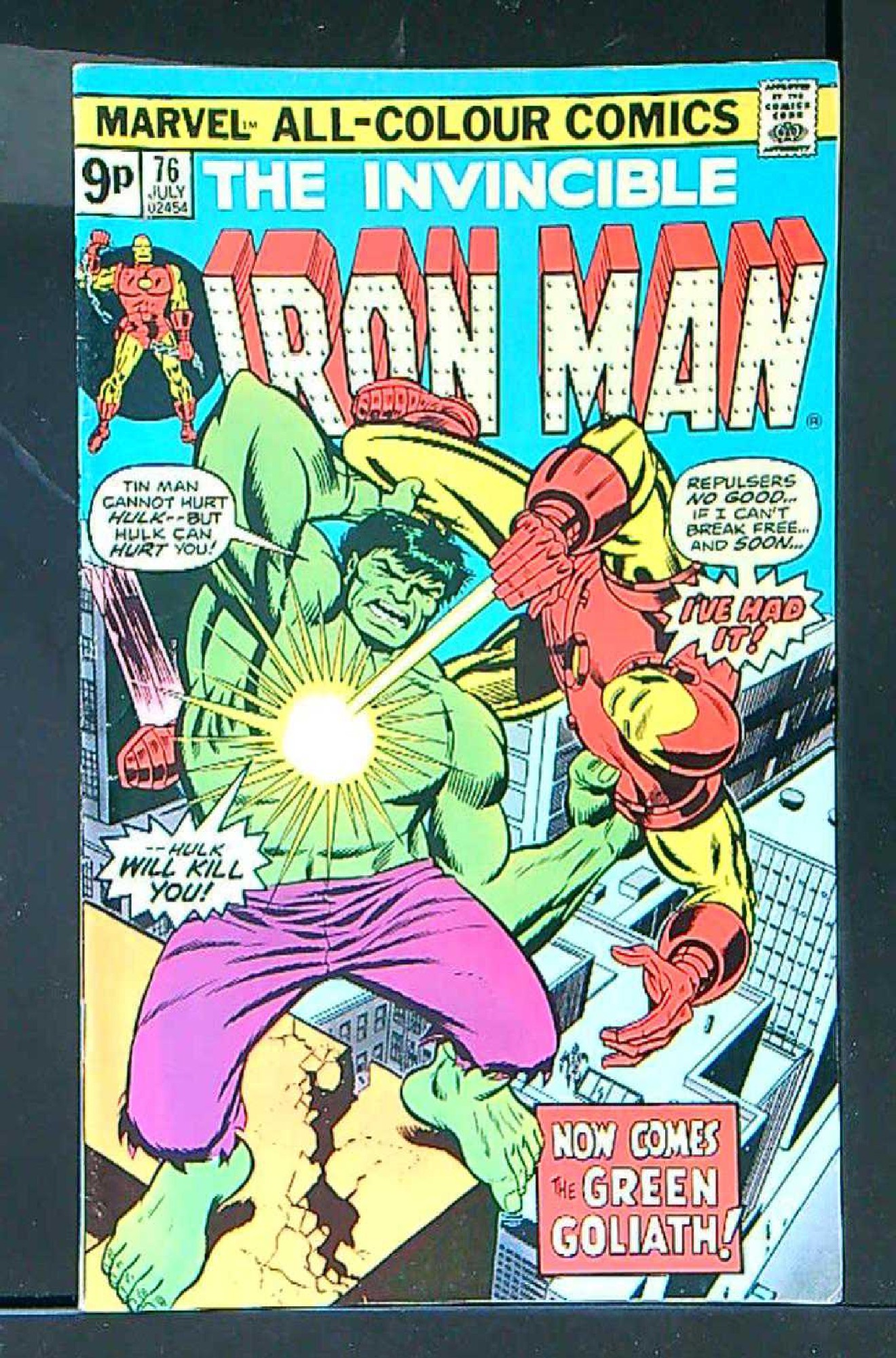 Cover of Iron Man (Vol 1) #76. One of 250,000 Vintage American Comics on sale from Krypton!