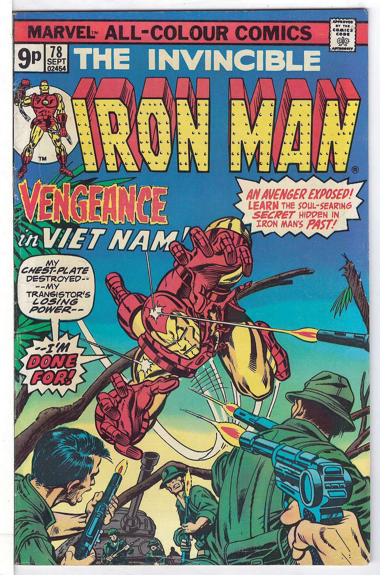 Cover of Iron Man (Vol 1) #78. One of 250,000 Vintage American Comics on sale from Krypton!