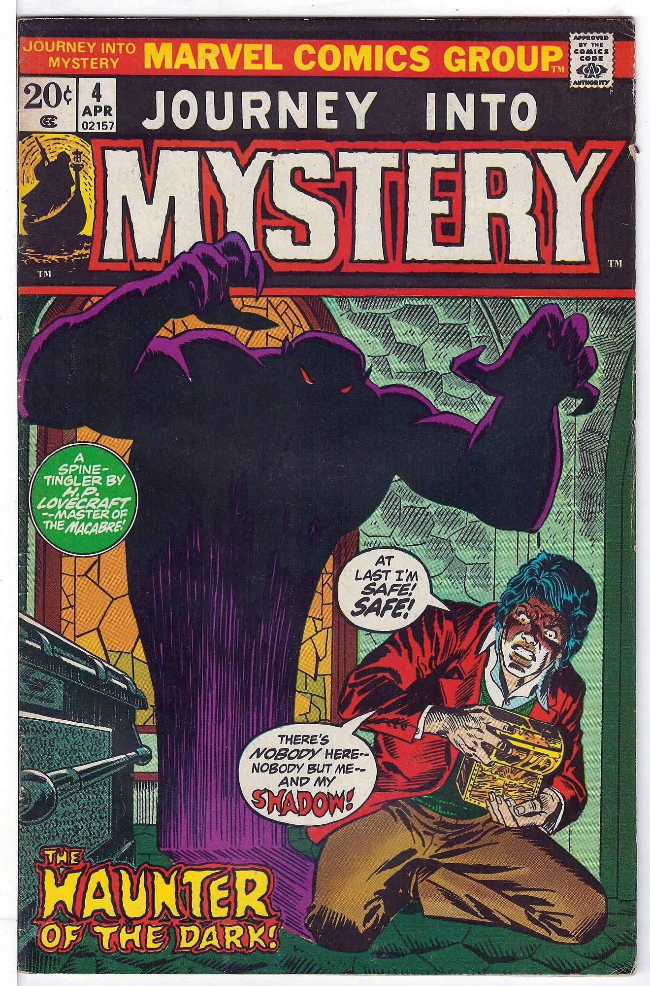 ACTUAL SCAN OF COMIC!<br> Cover of Journey Into Mystery (Vol 2) #4. One of 250,000 Vintage American Comics on sale from Krypton!