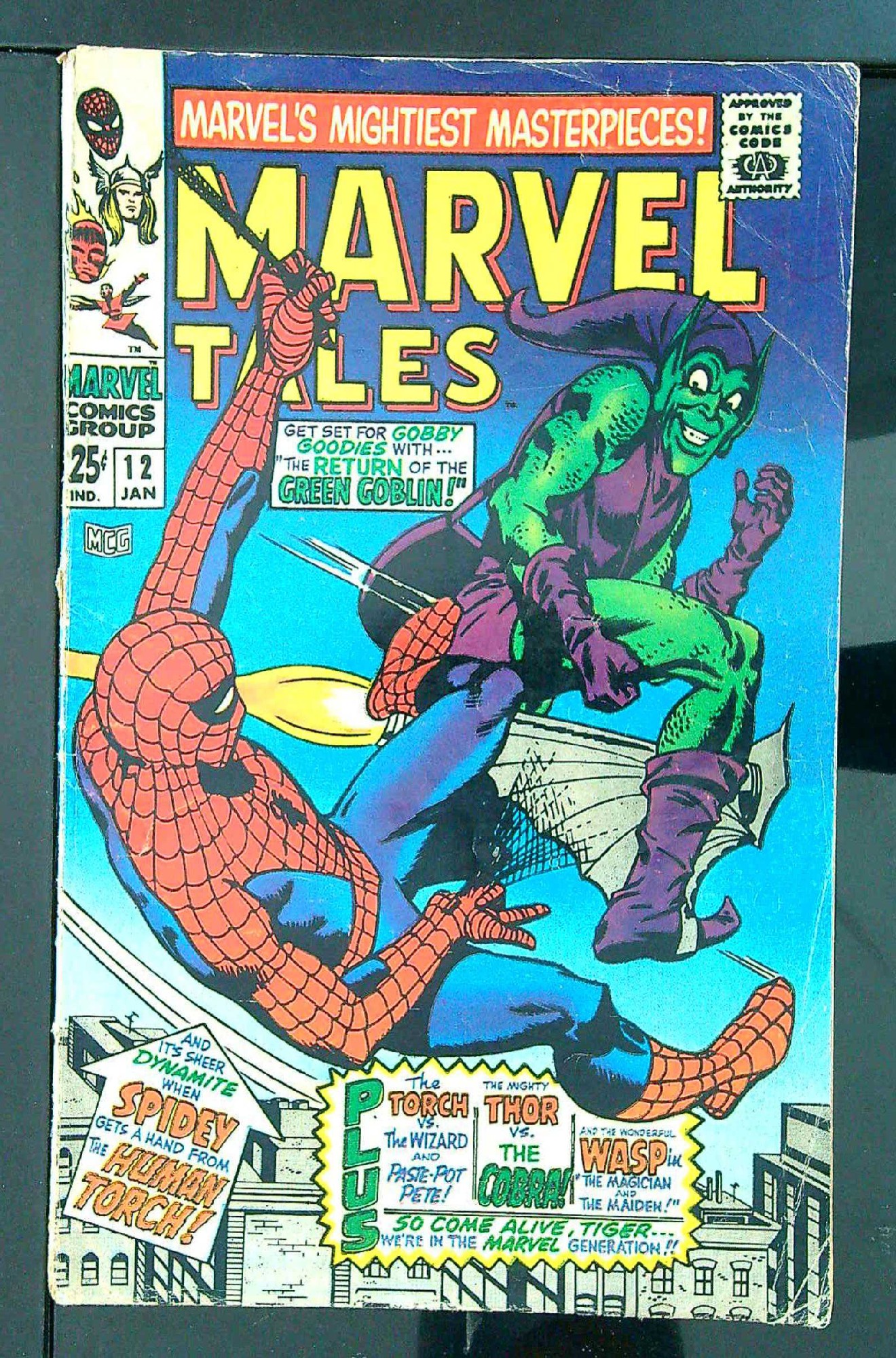 Cover of Marvel Tales #12. One of 250,000 Vintage American Comics on sale from Krypton!