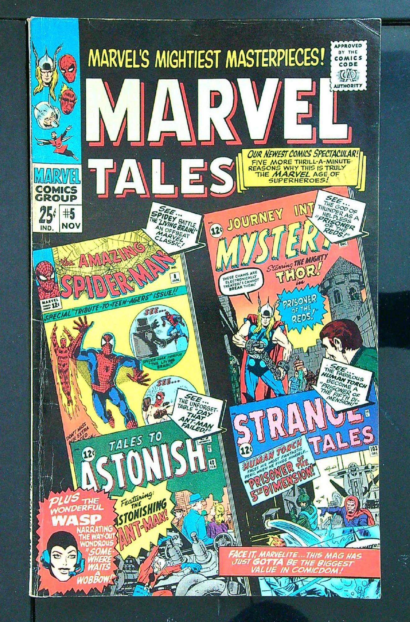 Cover of Marvel Tales #5. One of 250,000 Vintage American Comics on sale from Krypton!