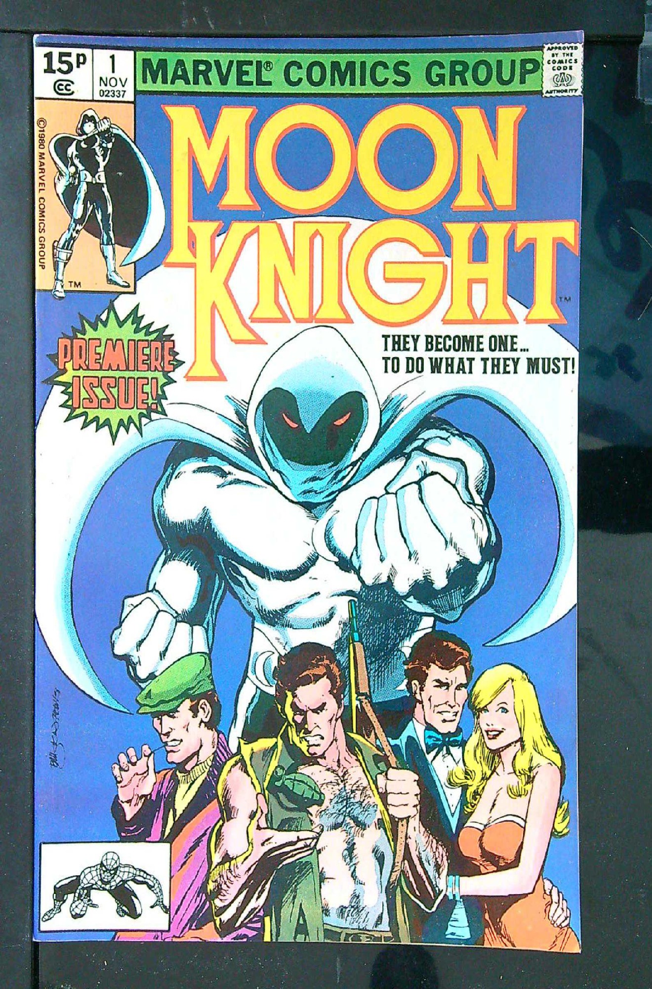 Cover of Moon Knight (Vol 1) #1. One of 250,000 Vintage American Comics on sale from Krypton!