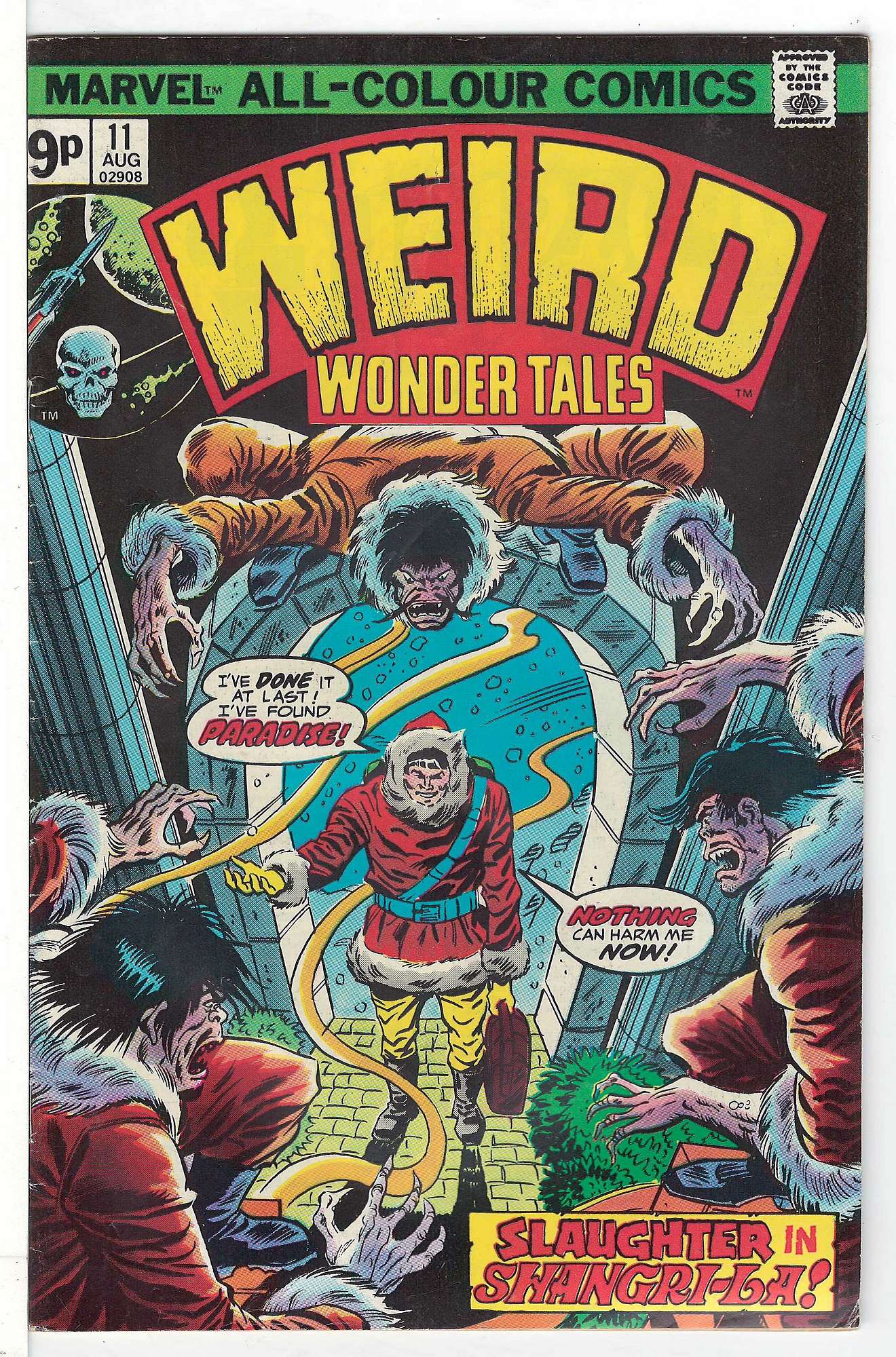 ACTUAL SCAN OF COMIC!<br> Cover of Weird Wonder Tales (Vol 1) #11. One of 250,000 Vintage American Comics on sale from Krypton!