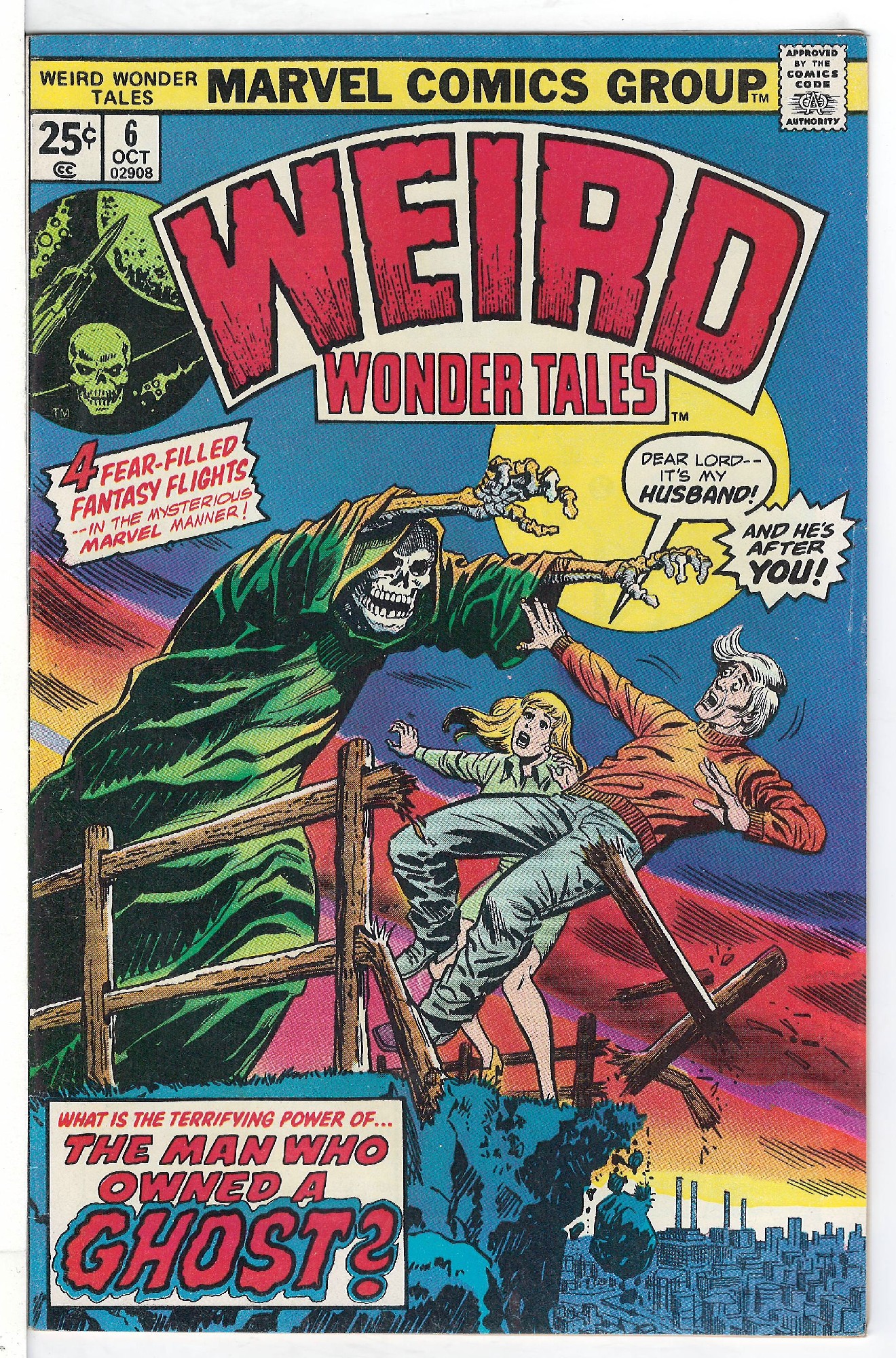 Cover of Weird Wonder Tales (Vol 1) #6. One of 250,000 Vintage American Comics on sale from Krypton!