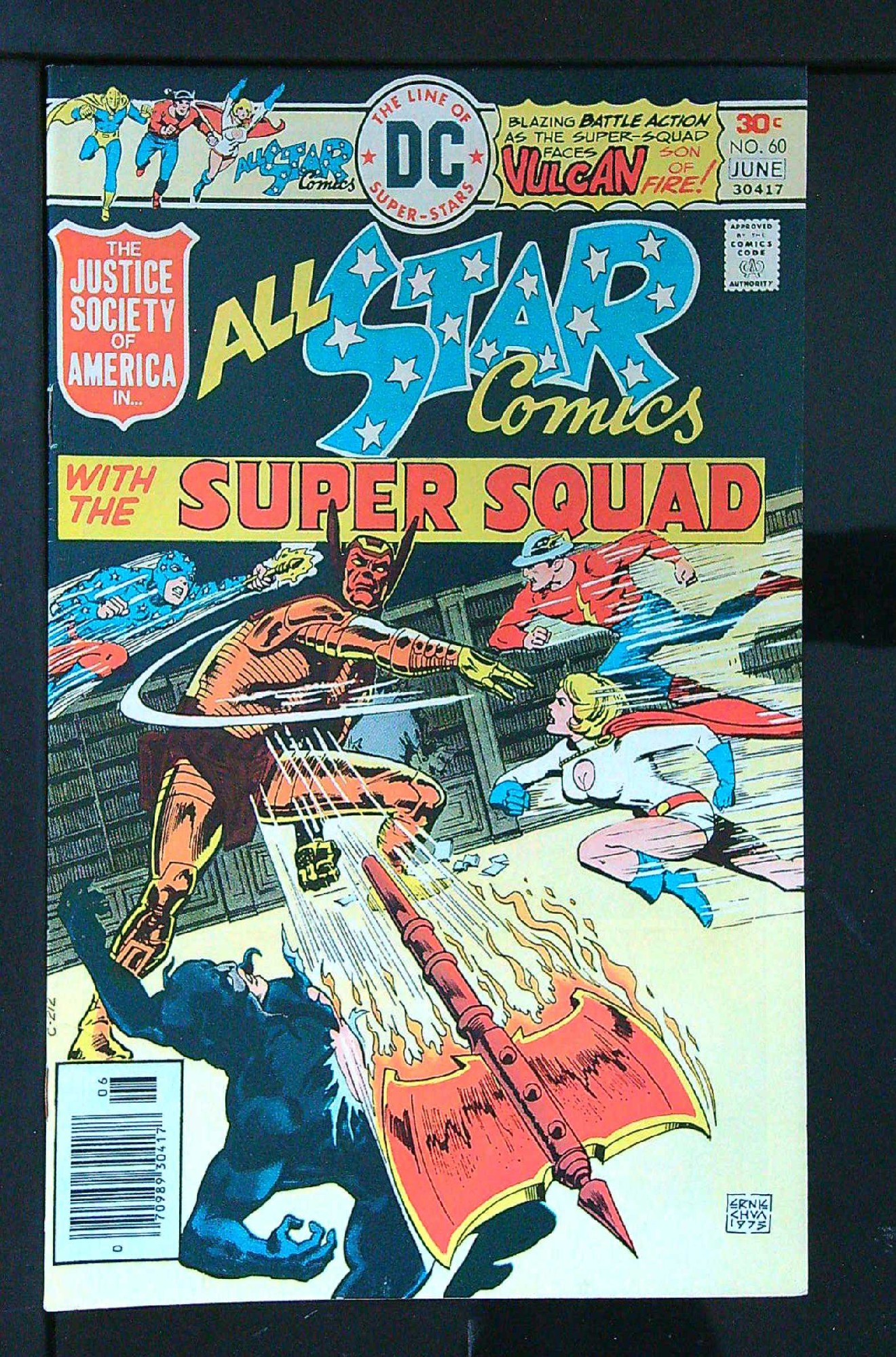 Cover of All-Star Comics (Vol 1) #60. One of 250,000 Vintage American Comics on sale from Krypton!
