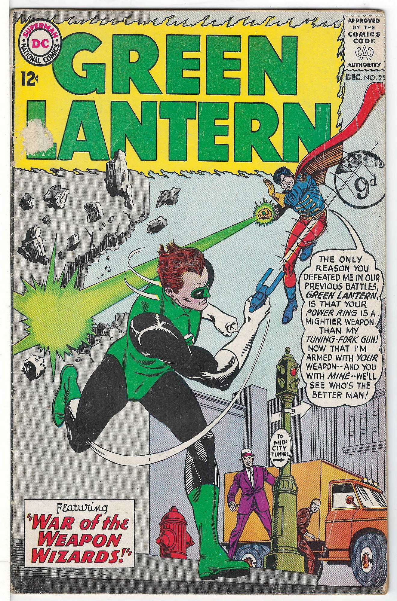 Cover of Green Lantern (Vol 2) #25. One of 250,000 Vintage American Comics on sale from Krypton!