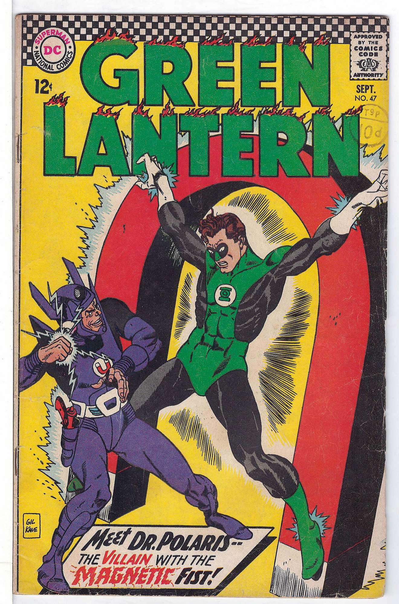 Cover of Green Lantern (Vol 2) #47. One of 250,000 Vintage American Comics on sale from Krypton!