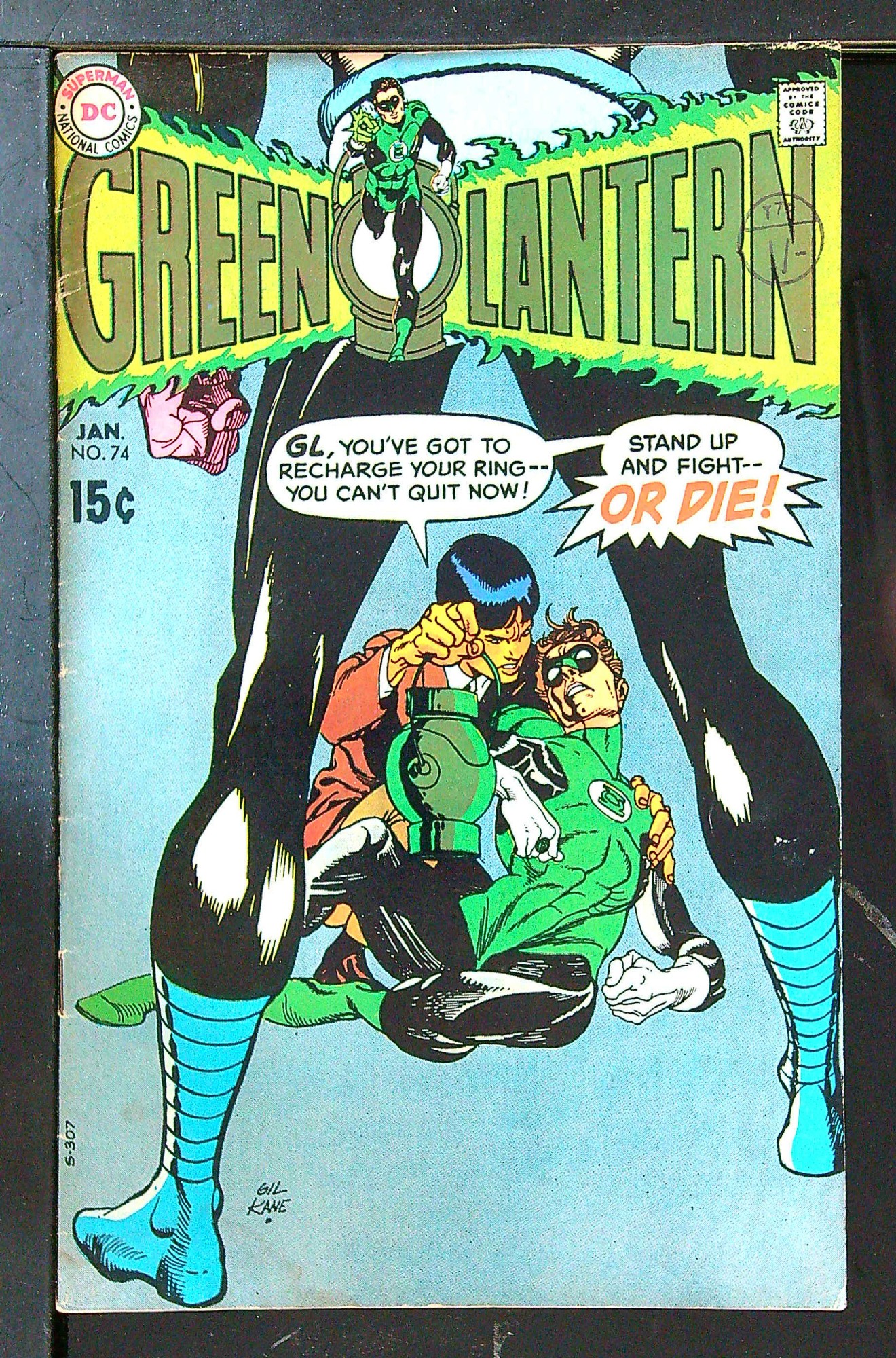 Cover of Green Lantern (Vol 2) #74. One of 250,000 Vintage American Comics on sale from Krypton!