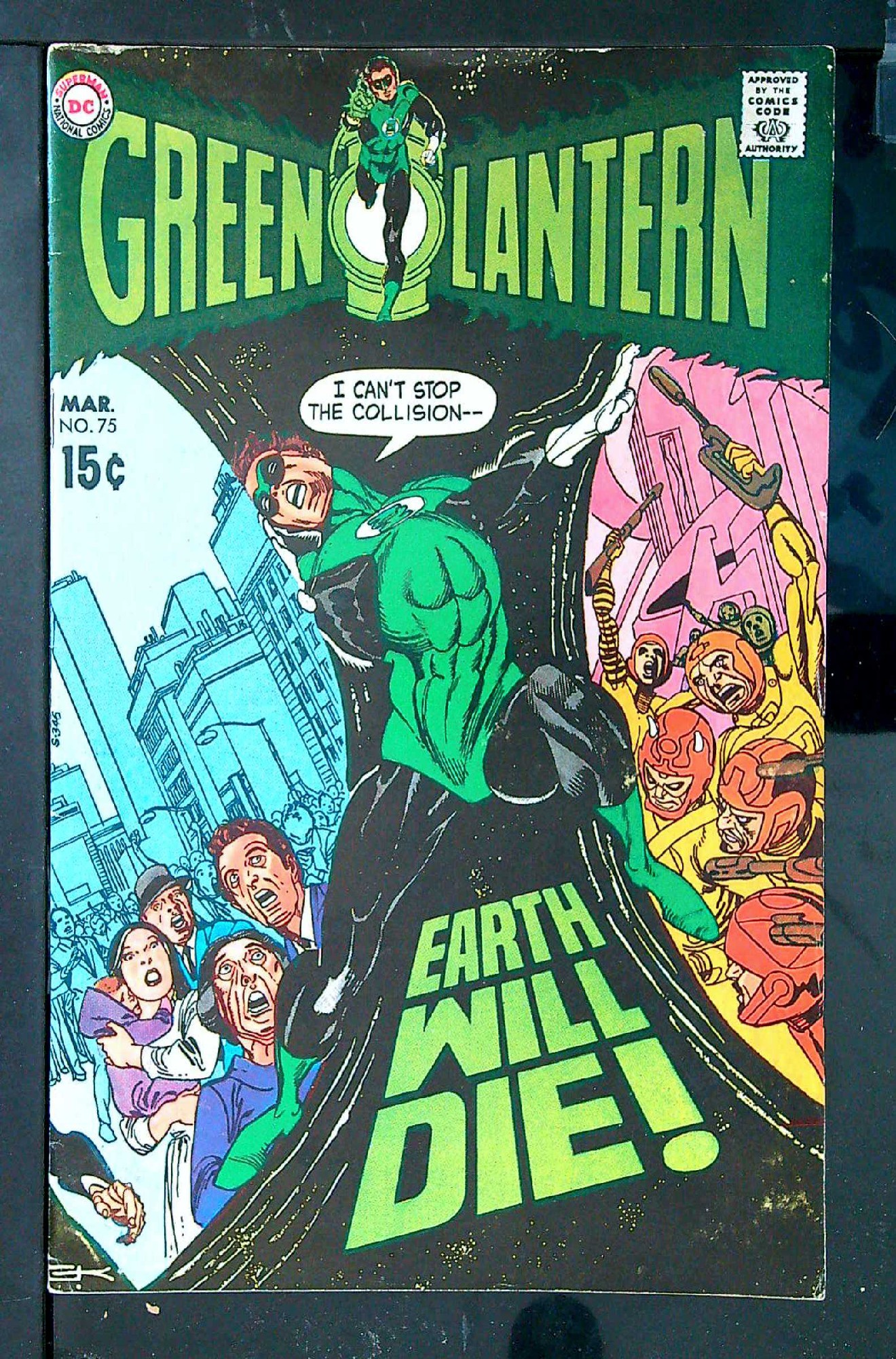 Cover of Green Lantern (Vol 2) #75. One of 250,000 Vintage American Comics on sale from Krypton!