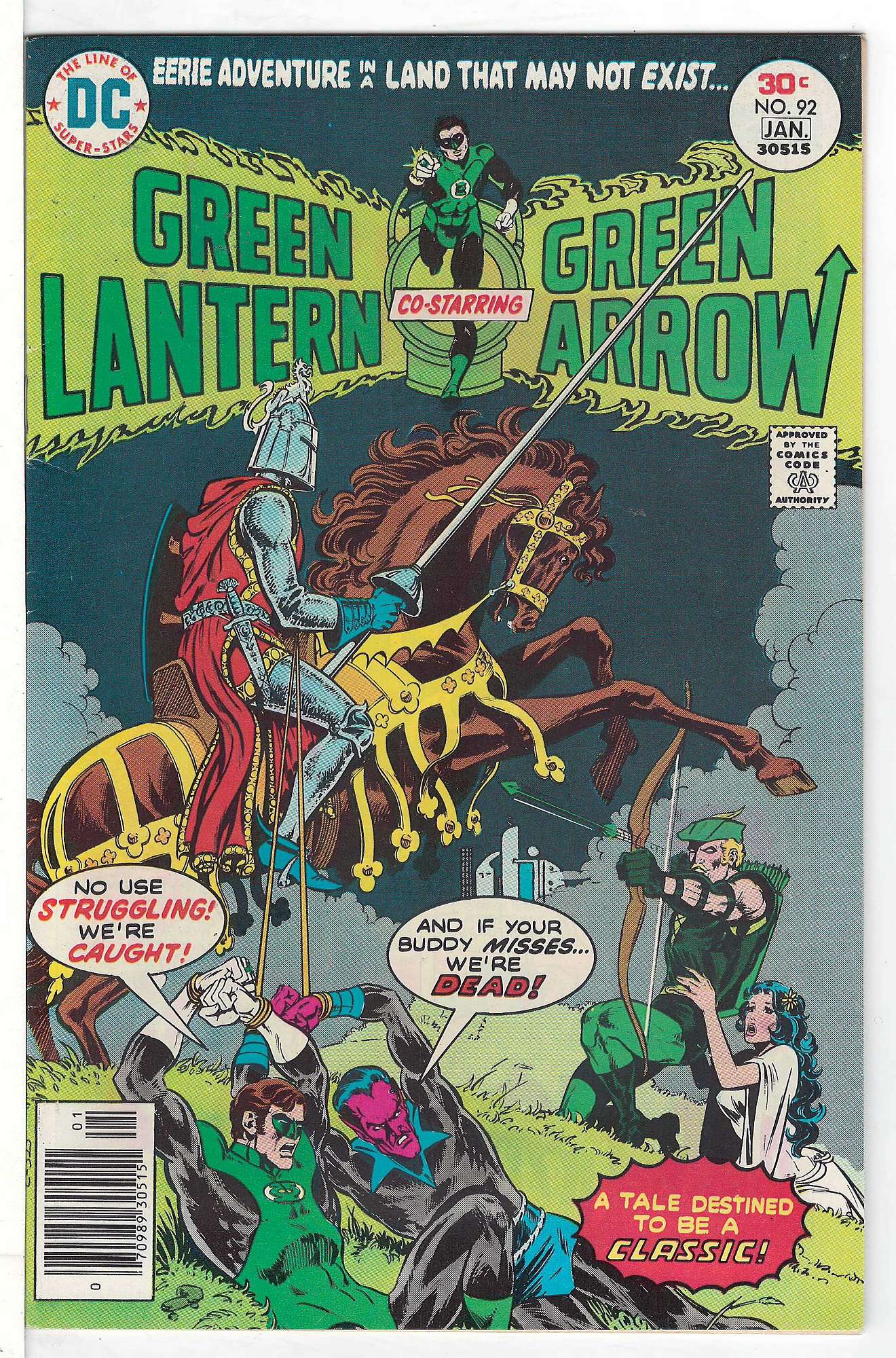 Cover of Green Lantern (Vol 2) #92. One of 250,000 Vintage American Comics on sale from Krypton!