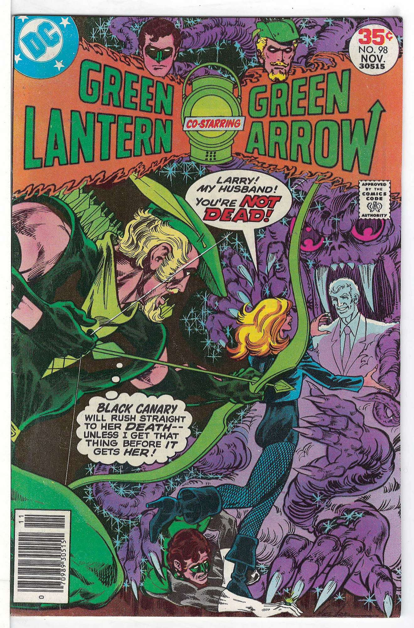 Cover of Green Lantern (Vol 2) #98. One of 250,000 Vintage American Comics on sale from Krypton!