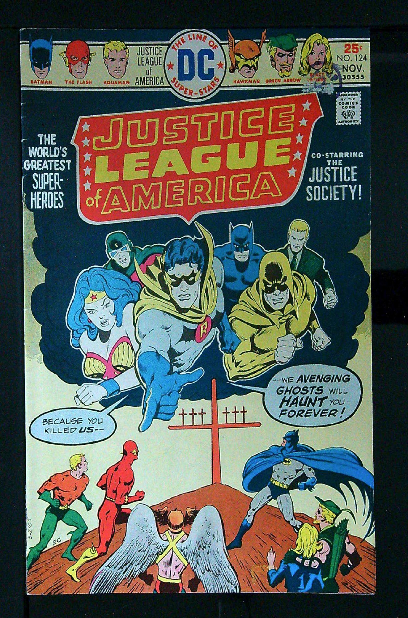 Cover of Justice League of America (Vol 1) #124. One of 250,000 Vintage American Comics on sale from Krypton!