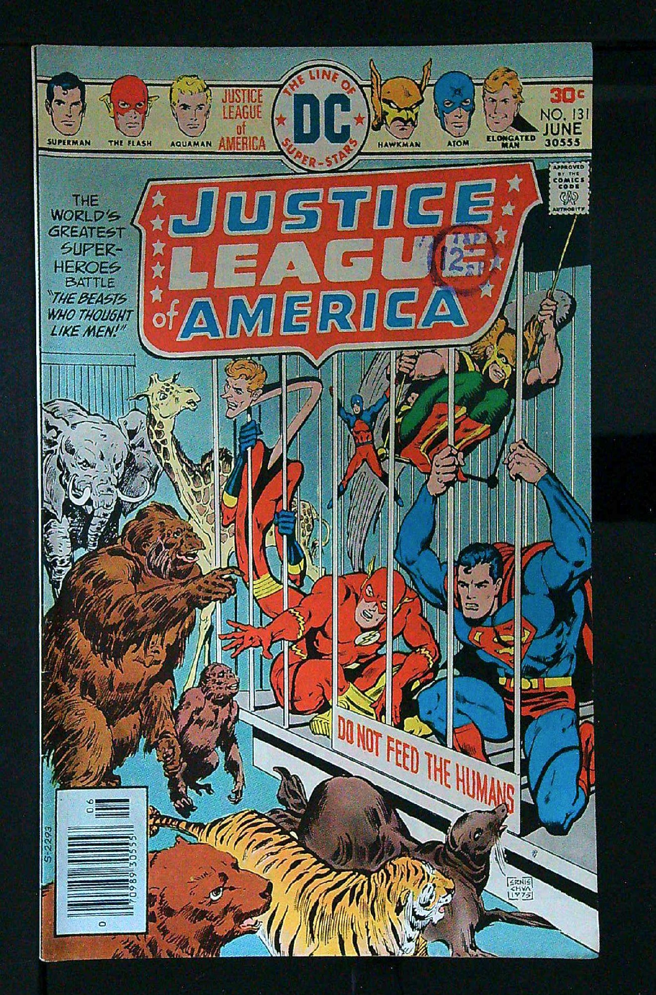 Cover of Justice League of America (Vol 1) #131. One of 250,000 Vintage American Comics on sale from Krypton!