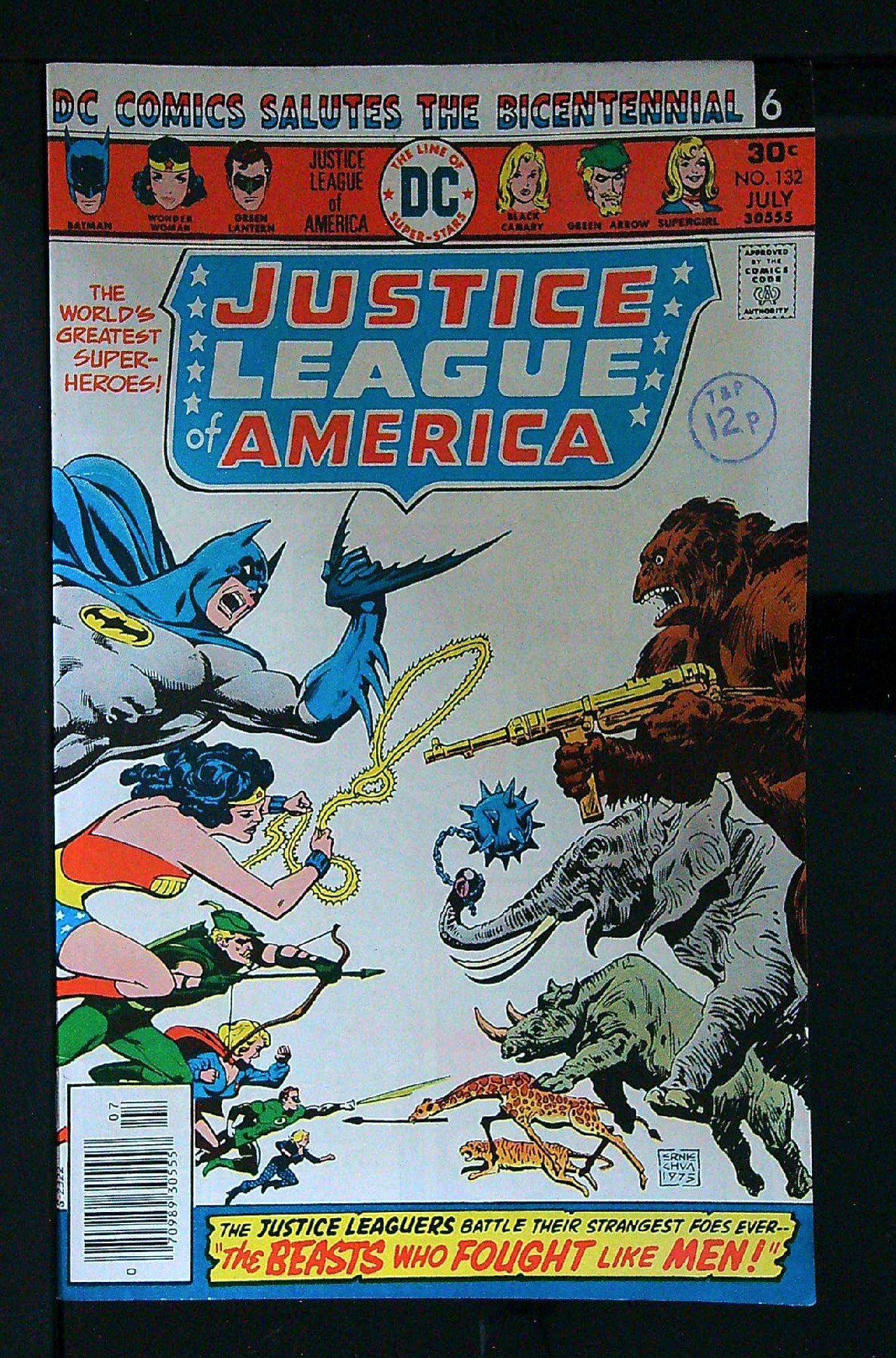 Cover of Justice League of America (Vol 1) #132. One of 250,000 Vintage American Comics on sale from Krypton!