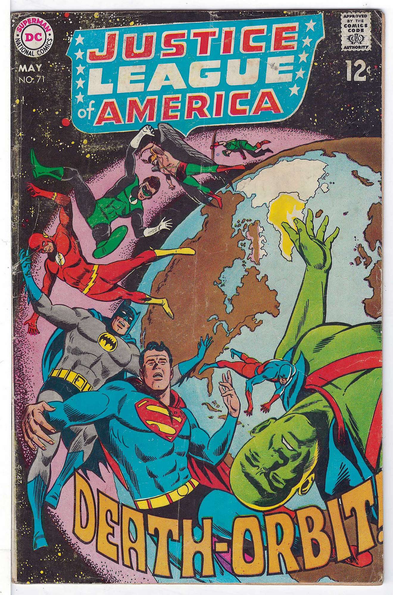 Cover of Justice League of America (Vol 1) #71. One of 250,000 Vintage American Comics on sale from Krypton!