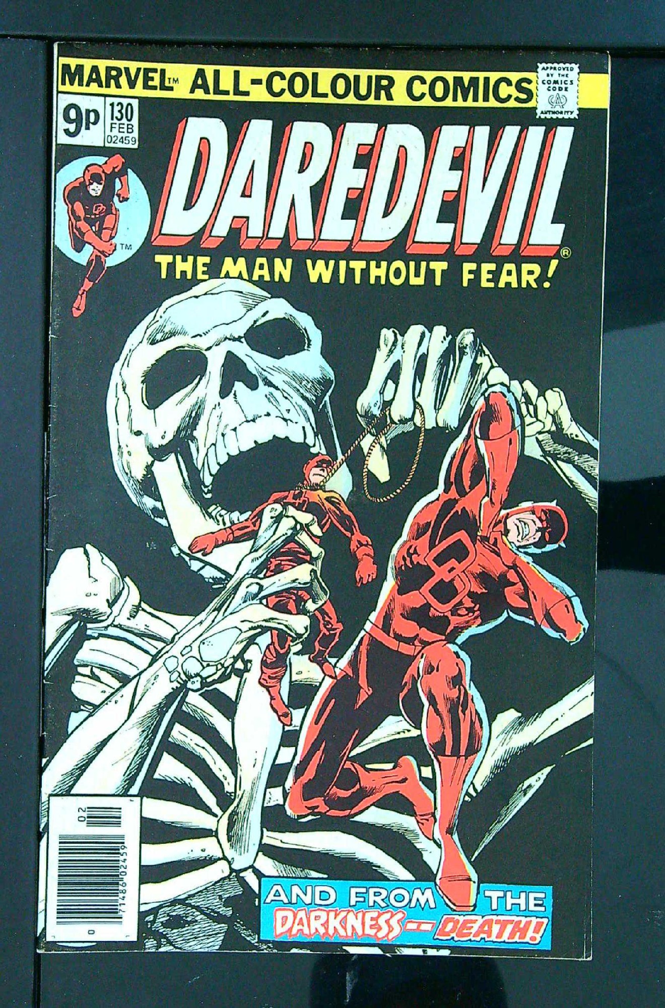 Cover of Daredevil (Vol 1) #130. One of 250,000 Vintage American Comics on sale from Krypton!