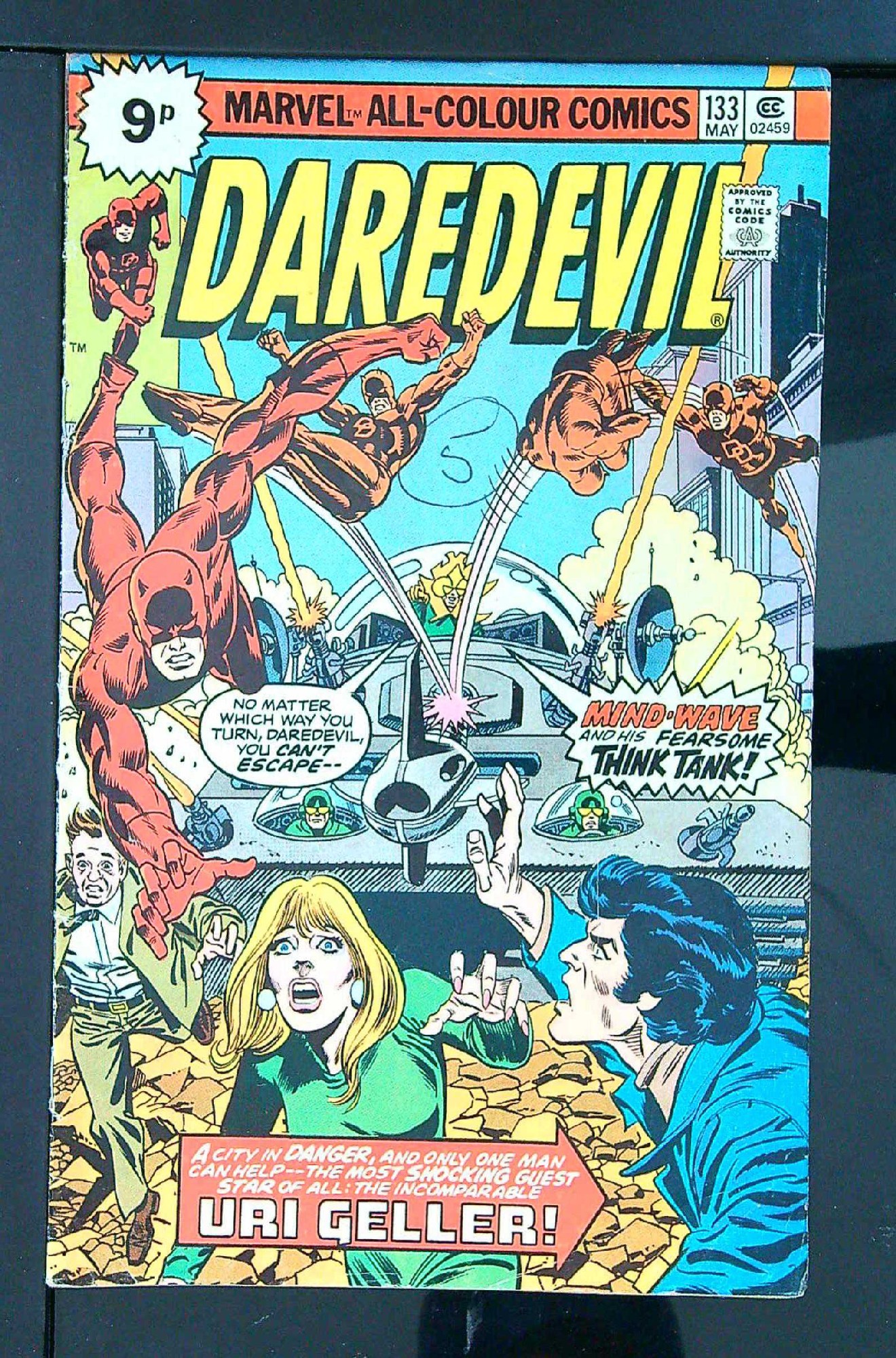 Cover of Daredevil (Vol 1) #133. One of 250,000 Vintage American Comics on sale from Krypton!