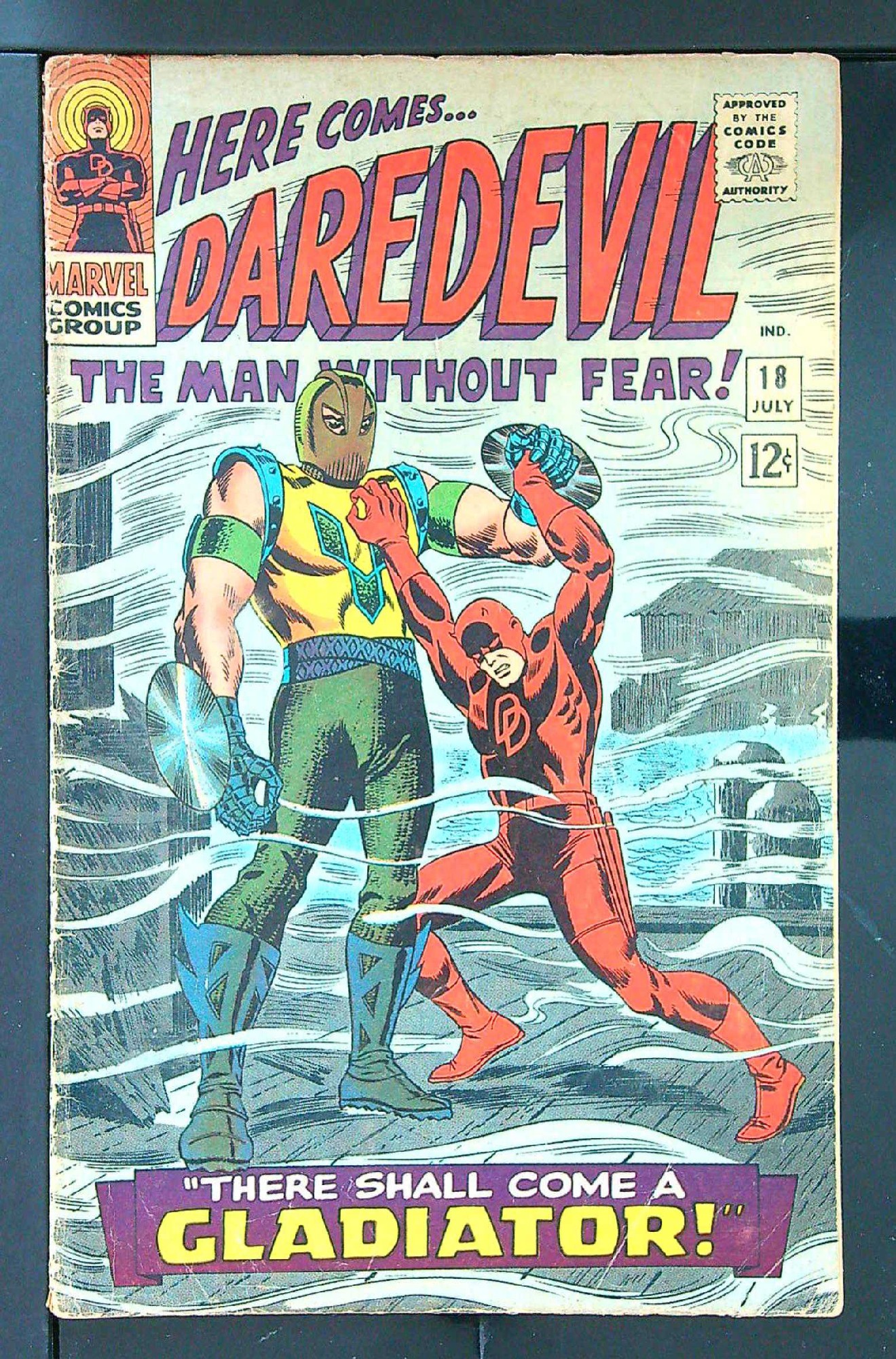 Cover of Daredevil (Vol 1) #18. One of 250,000 Vintage American Comics on sale from Krypton!