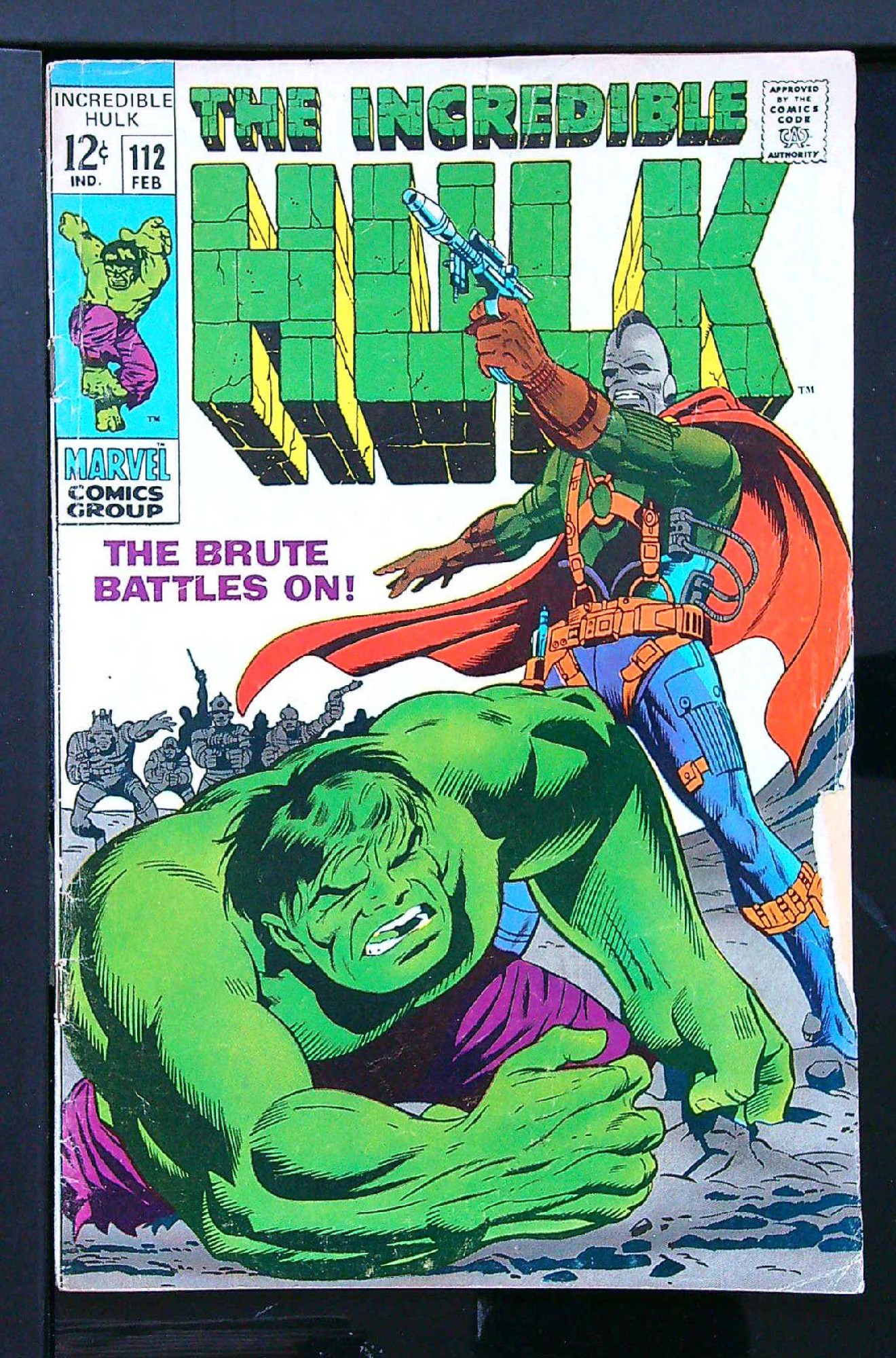 Cover of Incredible Hulk (Vol 2) #112. One of 250,000 Vintage American Comics on sale from Krypton!