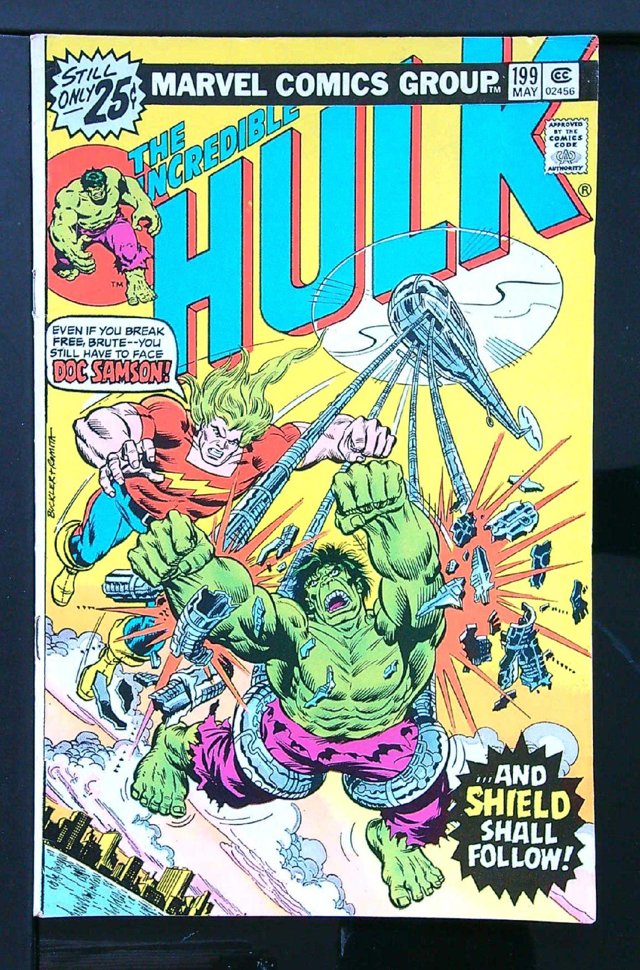 Cover of Incredible Hulk (Vol 2) #199. One of 250,000 Vintage American Comics on sale from Krypton!