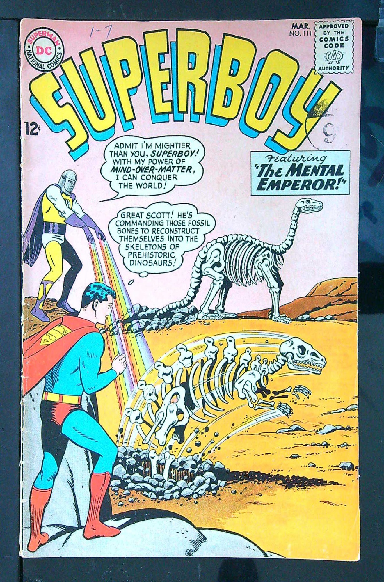 Cover of Superboy (Vol 1) #111. One of 250,000 Vintage American Comics on sale from Krypton!