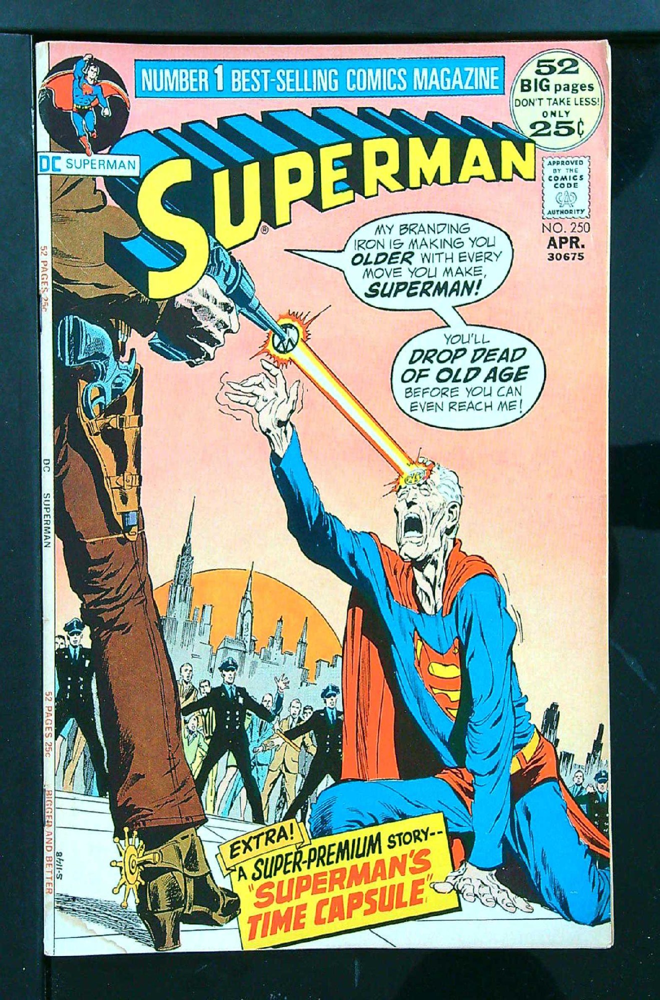 Cover of Superman (Vol 1) #250. One of 250,000 Vintage American Comics on sale from Krypton!