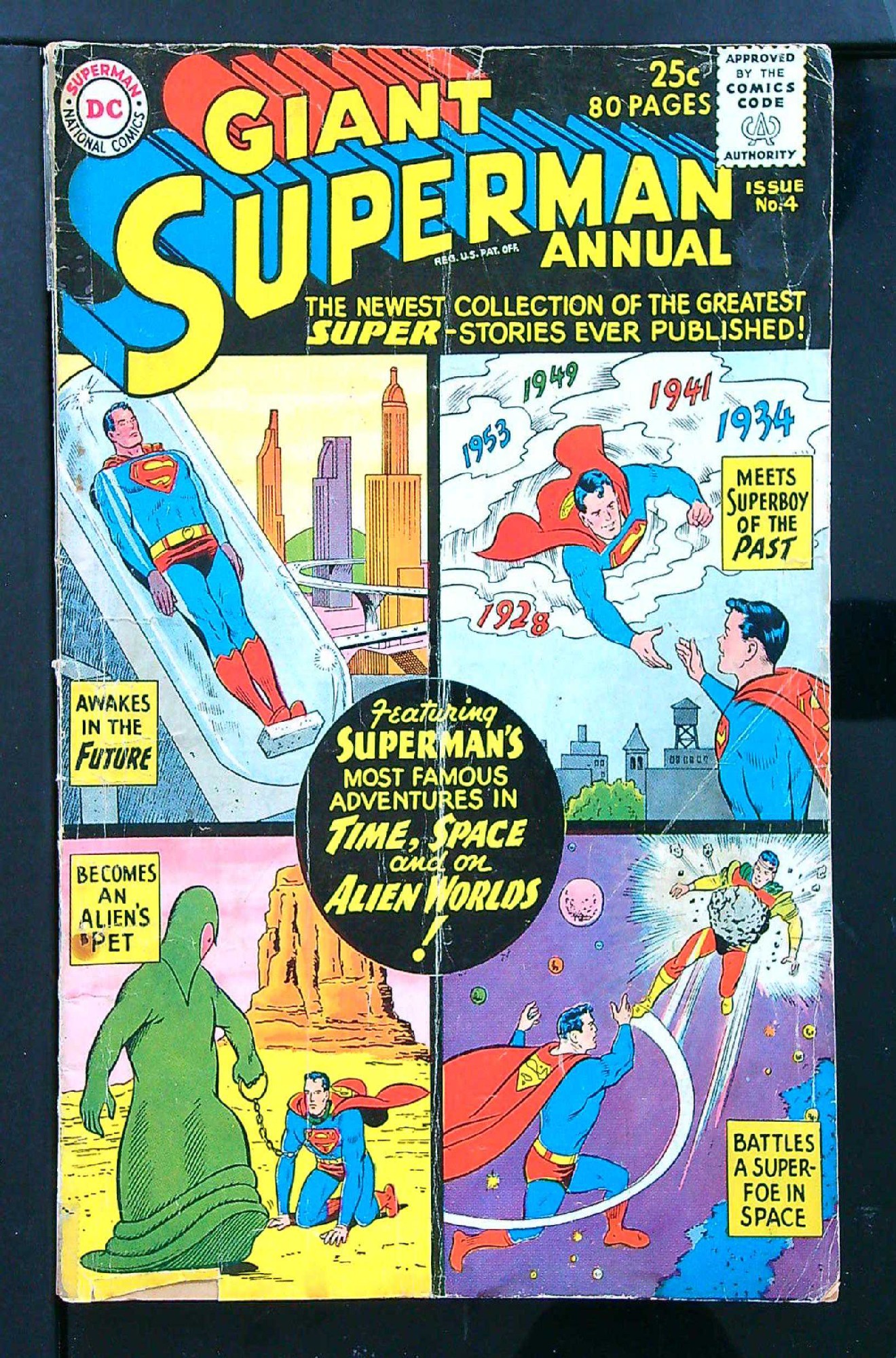 Cover of Superman Annual (Vol 1) #4. One of 250,000 Vintage American Comics on sale from Krypton!
