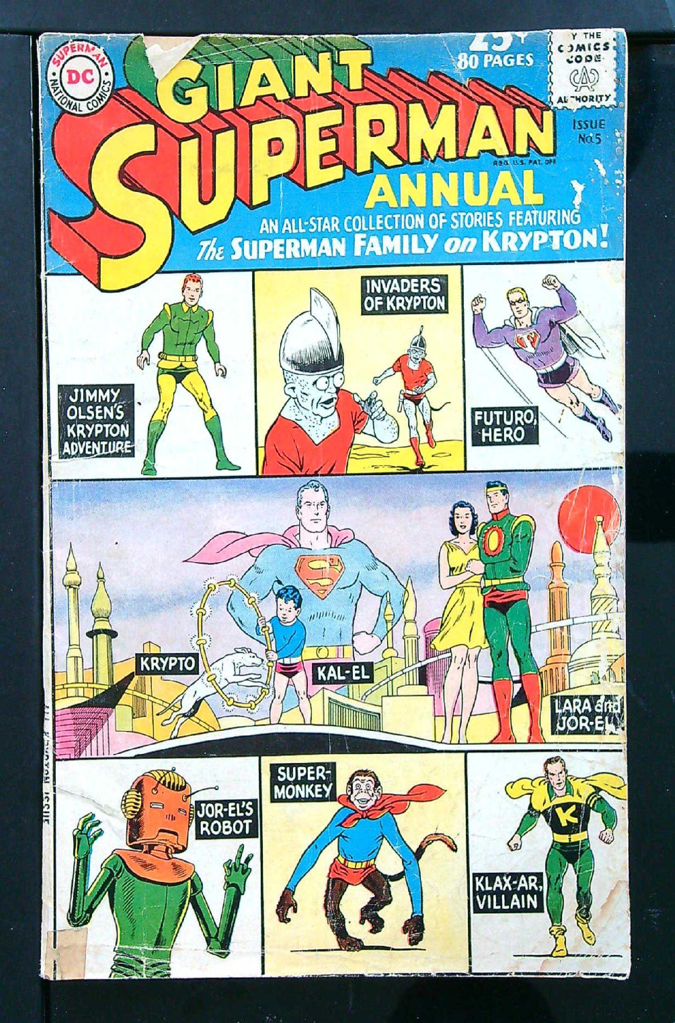 Cover of Superman Annual (Vol 1) #5. One of 250,000 Vintage American Comics on sale from Krypton!
