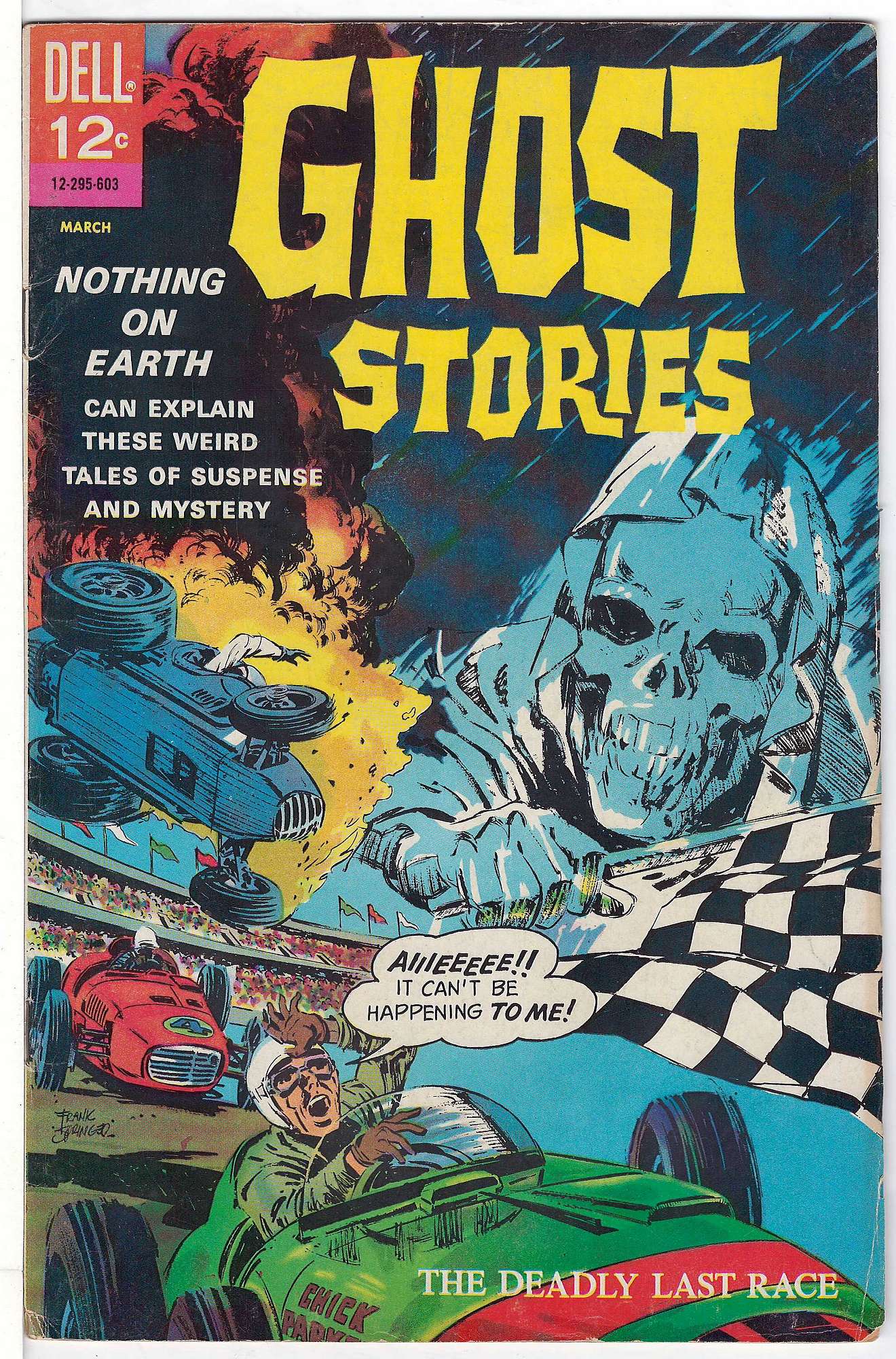 ACTUAL SCAN OF COMIC!<br> Cover of Ghost Stories (Vol 1) #13. One of 250,000 Vintage American Comics on sale from Krypton!