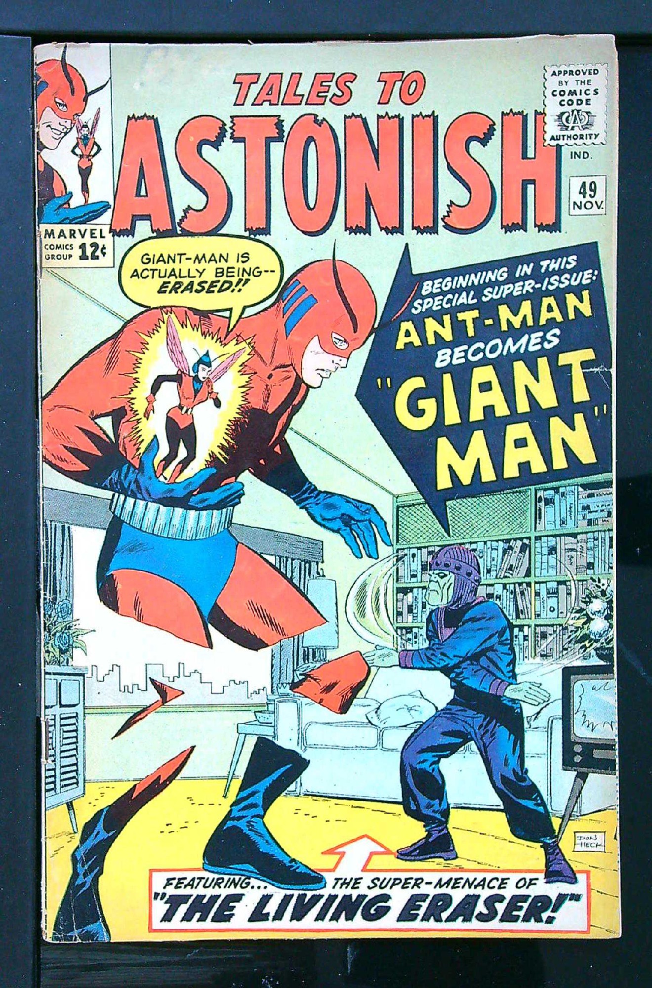 Cover of Tales to Astonish (Vol 1) #49. One of 250,000 Vintage American Comics on sale from Krypton!