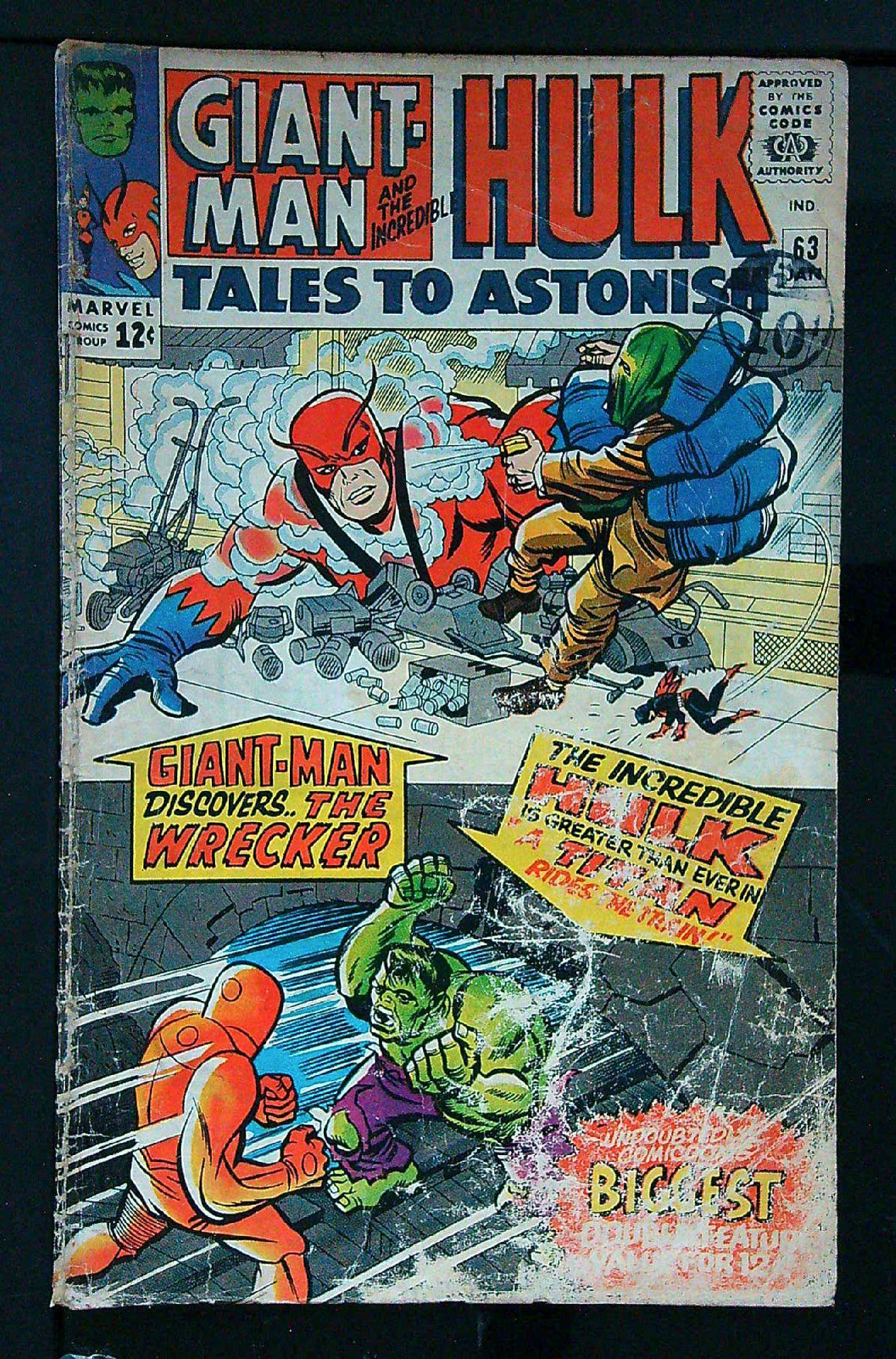Cover of Tales to Astonish (Vol 1) #63. One of 250,000 Vintage American Comics on sale from Krypton!