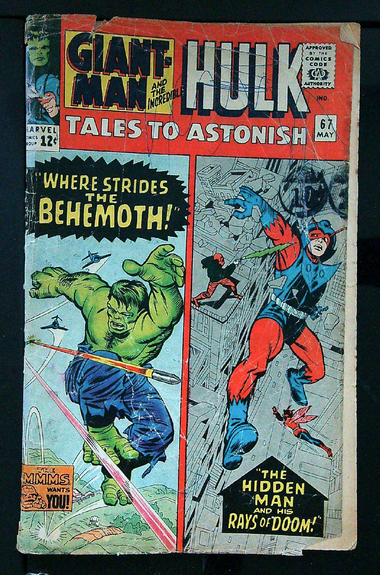 Cover of Tales to Astonish (Vol 1) #67. One of 250,000 Vintage American Comics on sale from Krypton!