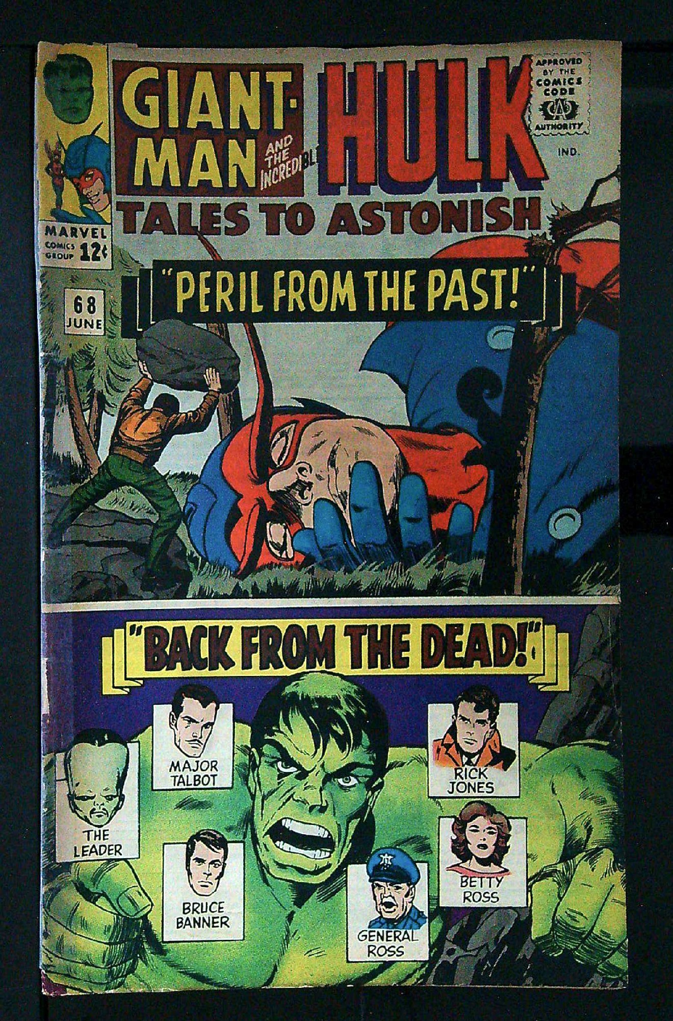 Cover of Tales to Astonish (Vol 1) #68. One of 250,000 Vintage American Comics on sale from Krypton!