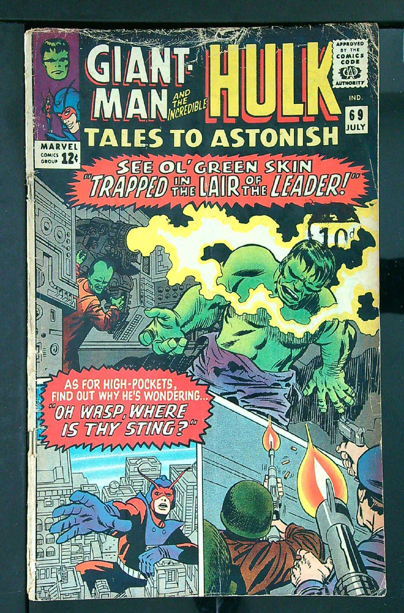 Cover of Tales to Astonish (Vol 1) #69. One of 250,000 Vintage American Comics on sale from Krypton!