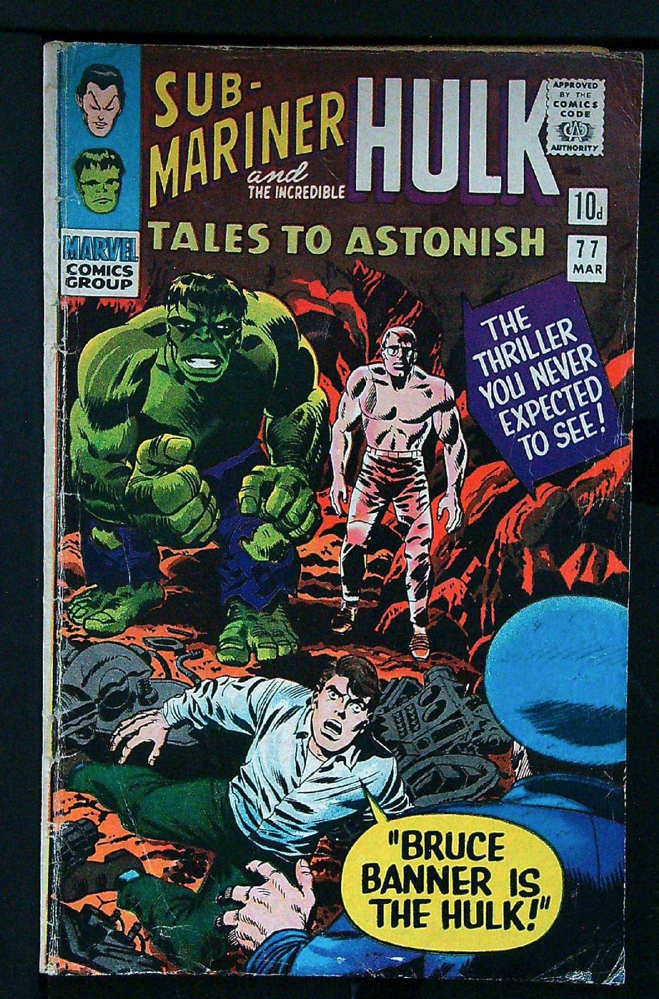 Cover of Tales to Astonish (Vol 1) #77. One of 250,000 Vintage American Comics on sale from Krypton!