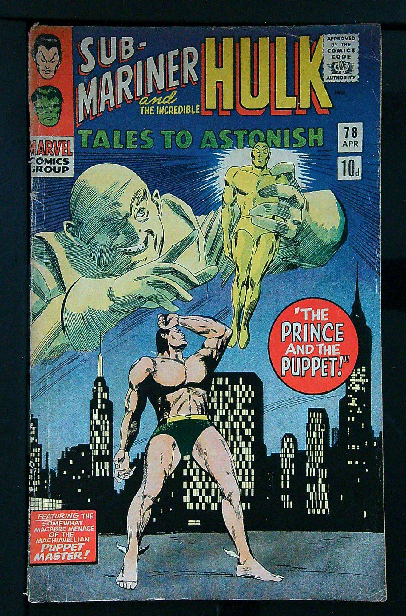 Cover of Tales to Astonish (Vol 1) #78. One of 250,000 Vintage American Comics on sale from Krypton!
